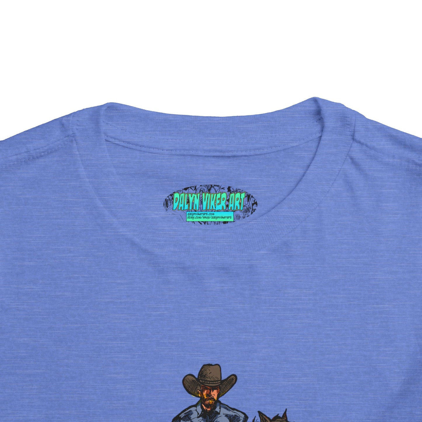 Cowboy on Horse Toddler Tee