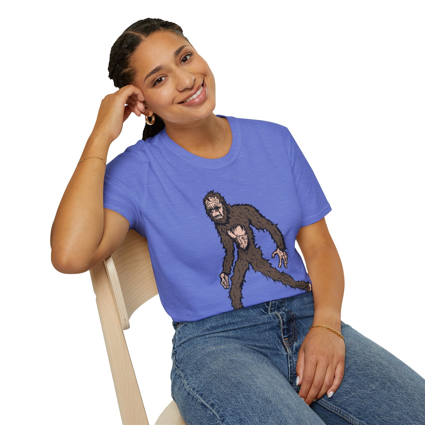 Bigfoot Stroll Unisex Softstyle T-Shirt