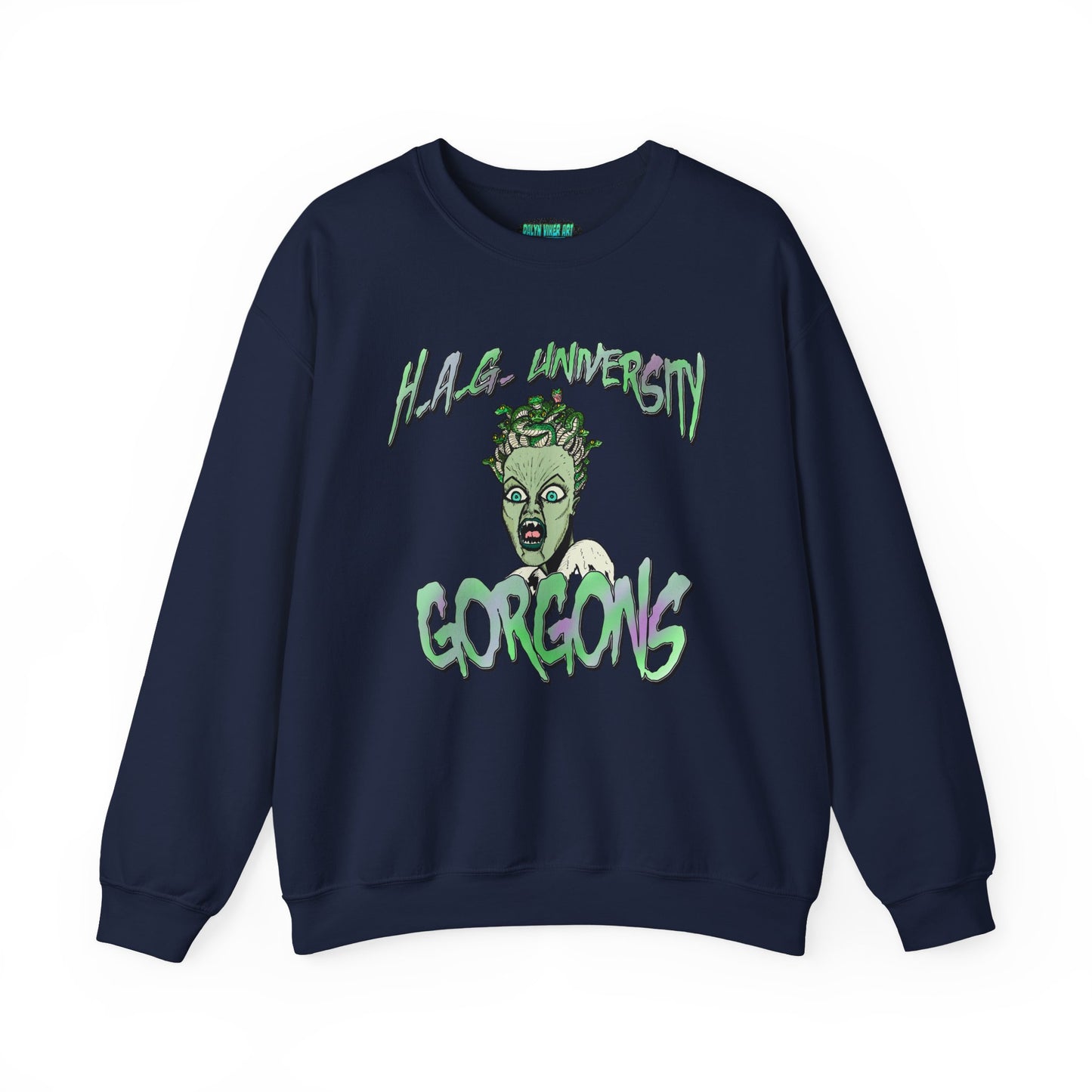 HAG University GORGONS Crewneck Sweatshirt – Unisex Heavy Blend