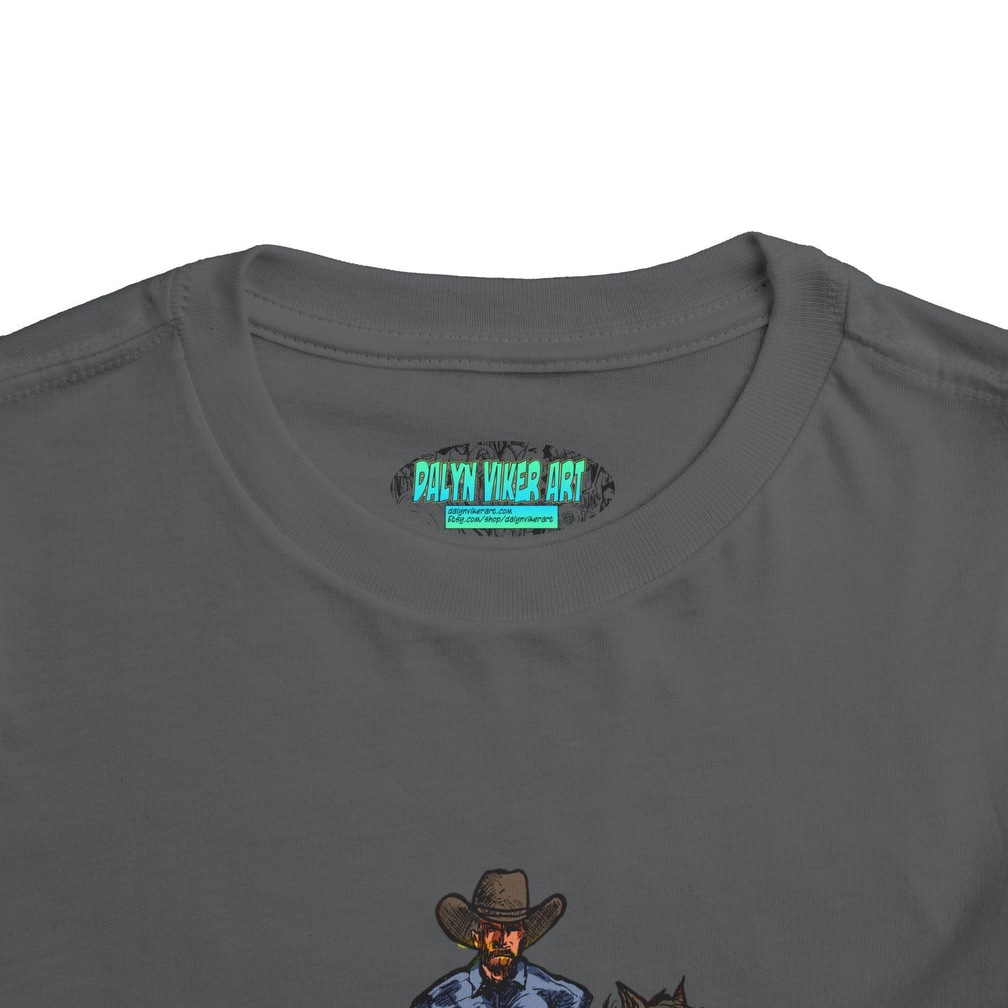 Cowboy on Horse Toddler Tee