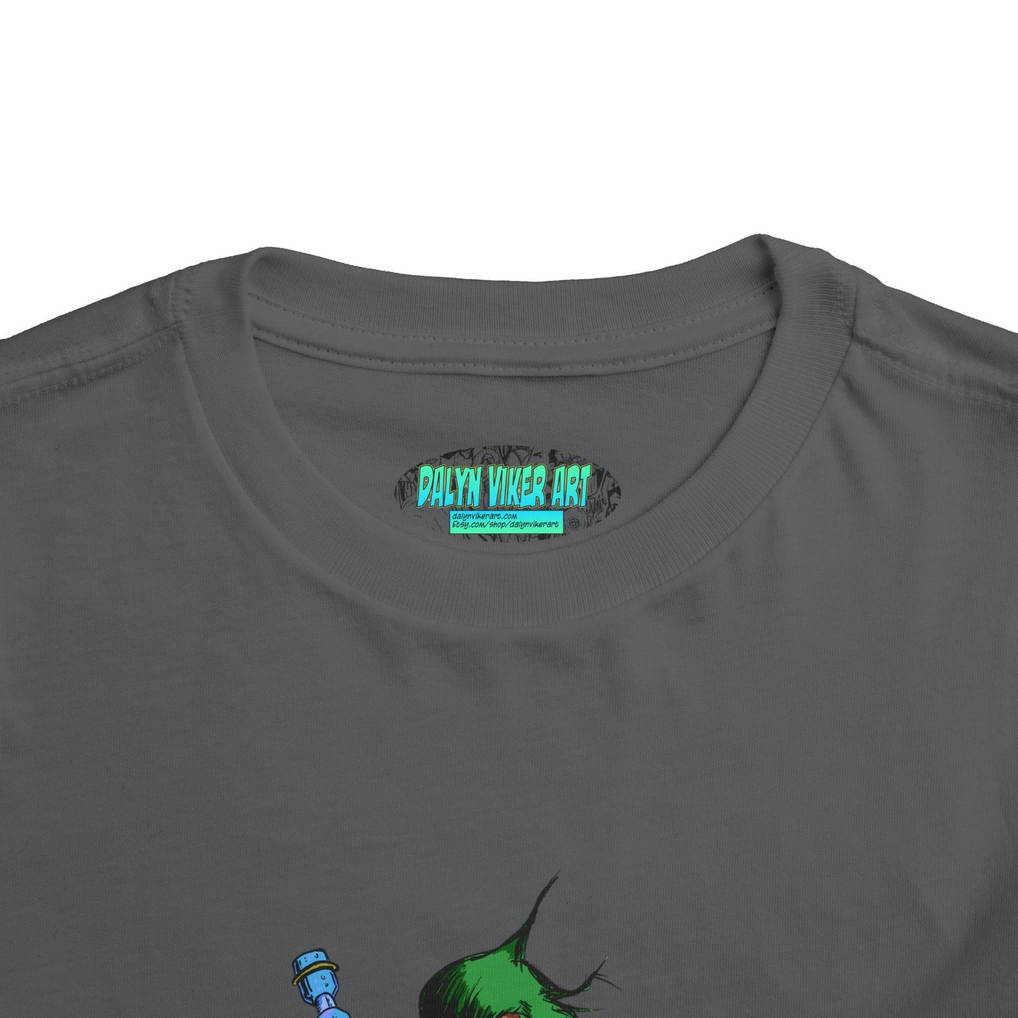 Toddler Tee — Colorful Space Hero Graphic