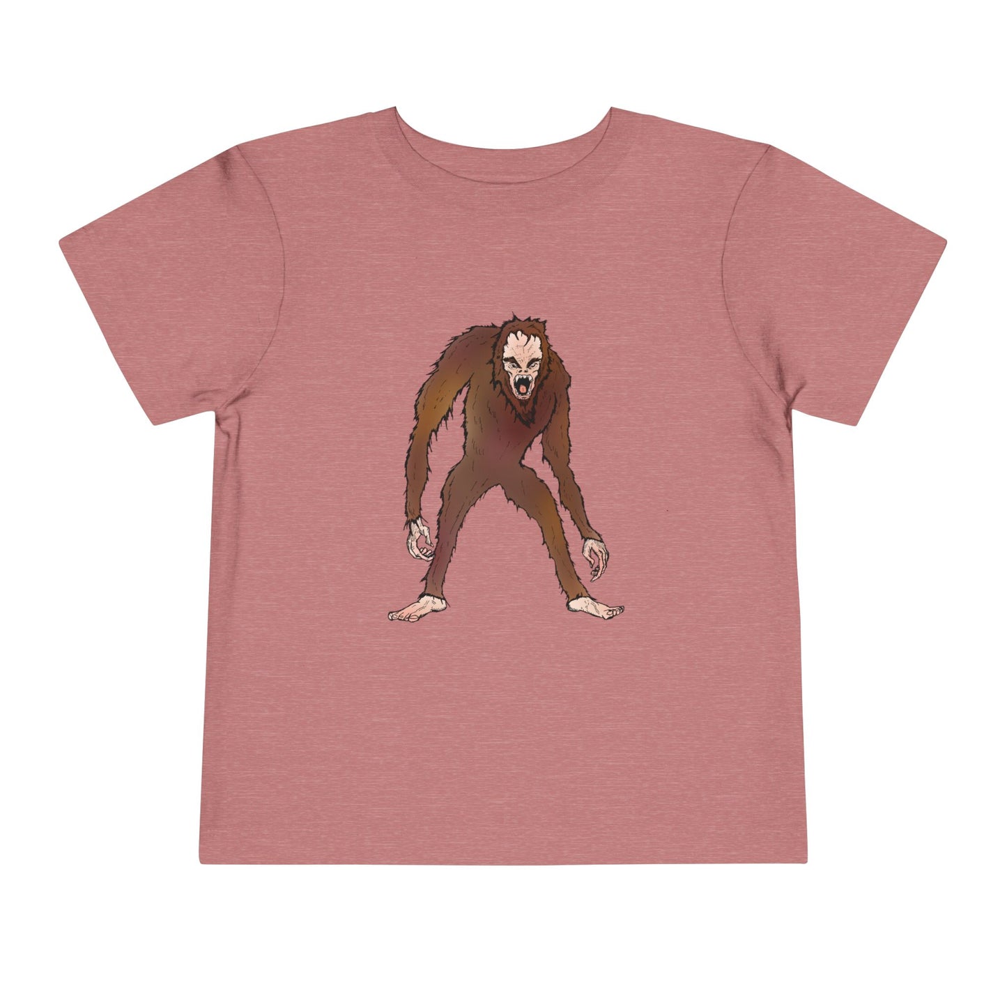 Toddler Tee — Cute Cartoon Kid-Friendly Bigfoot Graphic Shirt