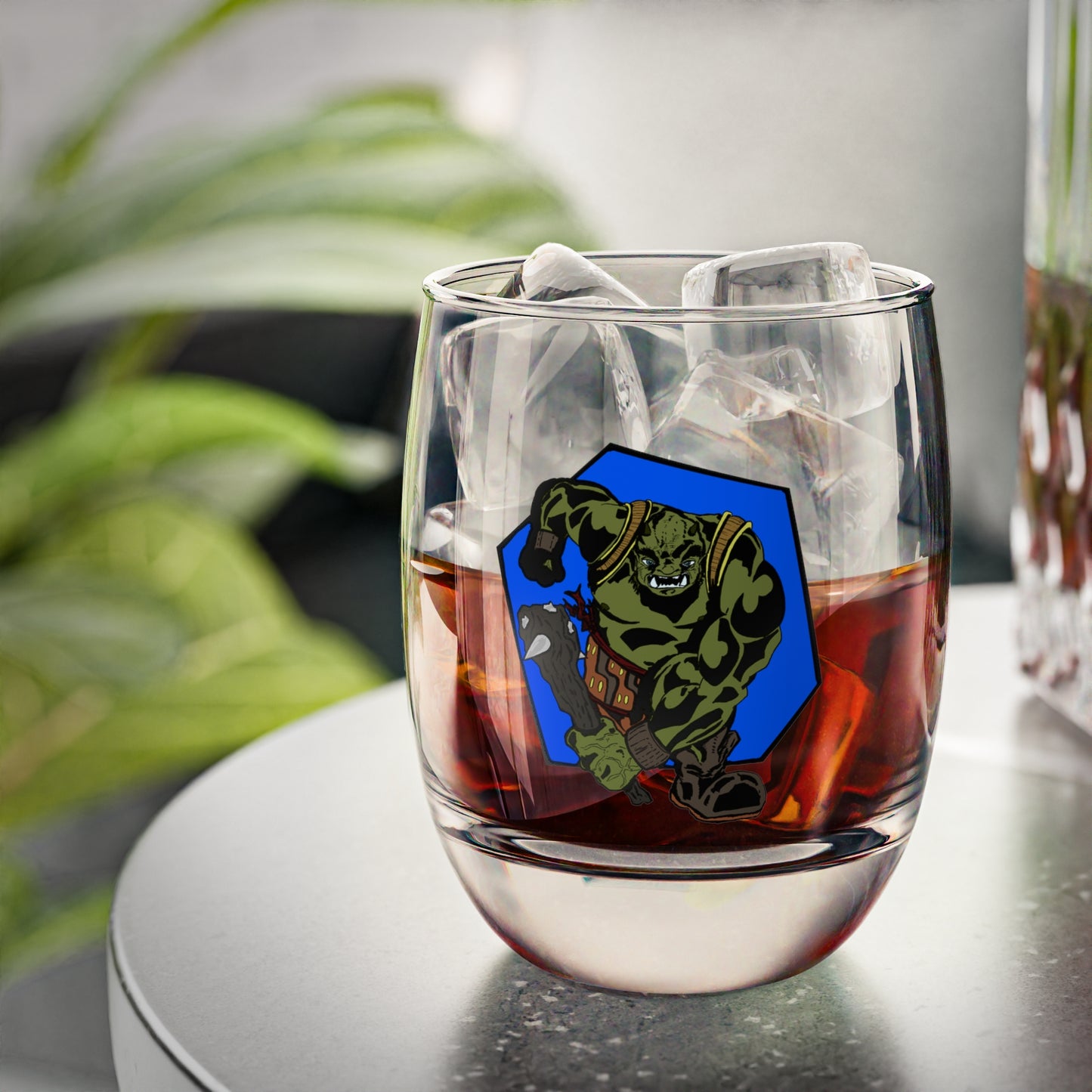 Running Ogre Whiskey Glass