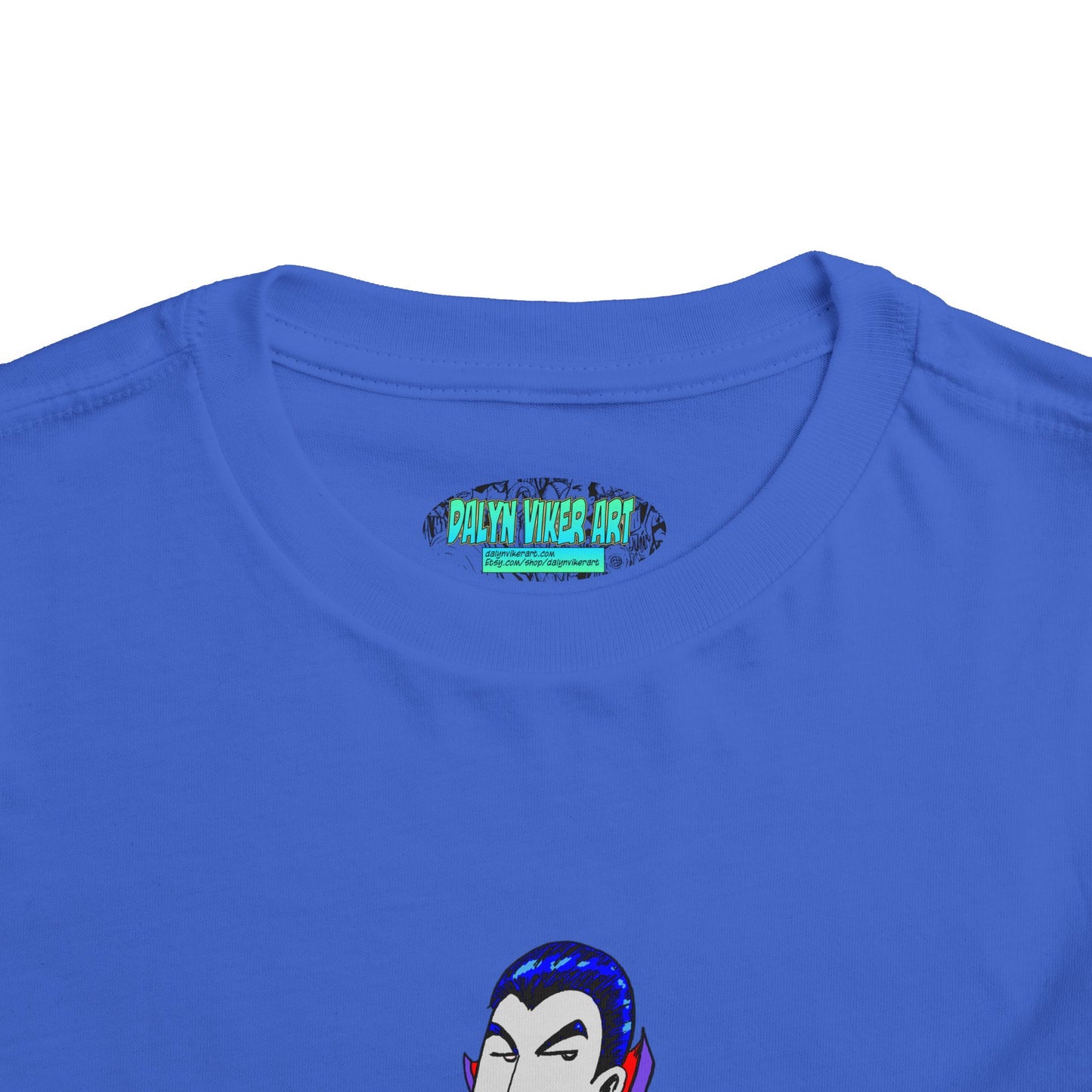 Toddler Tee — Cute Cartoon Vampire Graphic Shirt for Kids