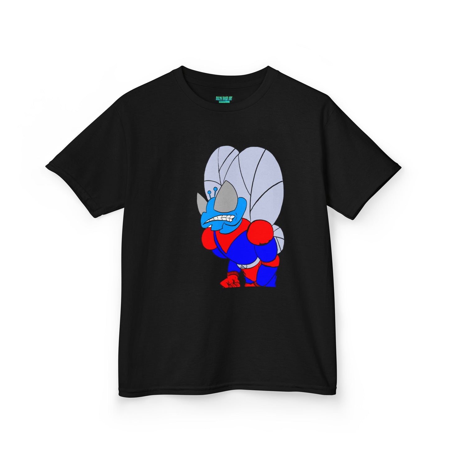 The Astound Astro-Fly - Ready for the Next Case - Playful Cartoon Kids Tee - Fun and Colorful Design