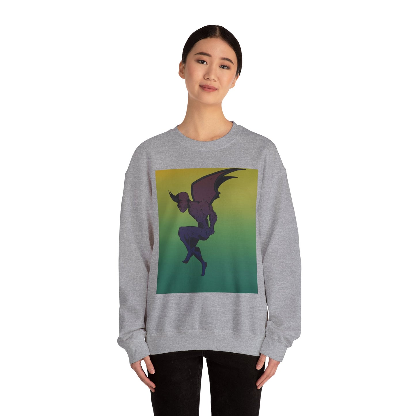 Gradient Demon Unisex Heavy Blend™ Crewneck Sweatshirt