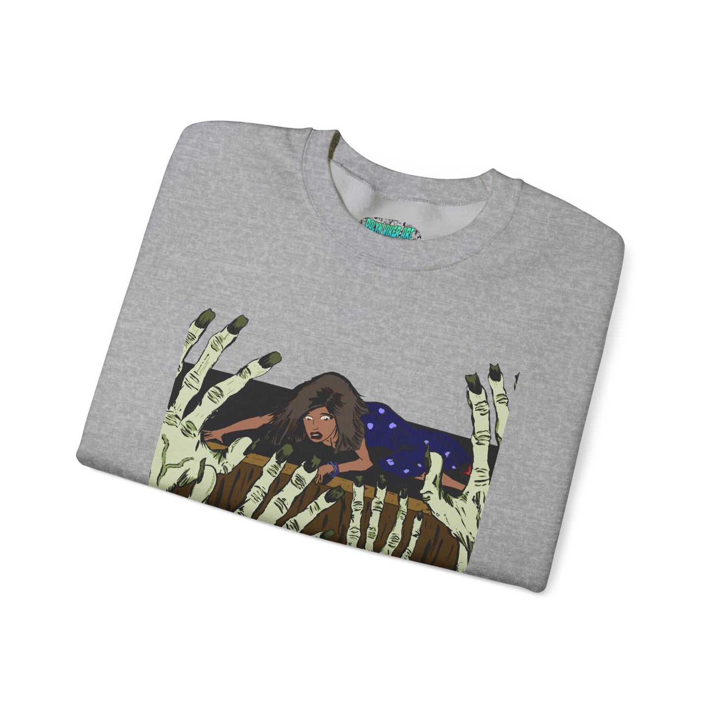 Haunting Hands Crewneck Sweatshirt - Unisex Heavy Blend™