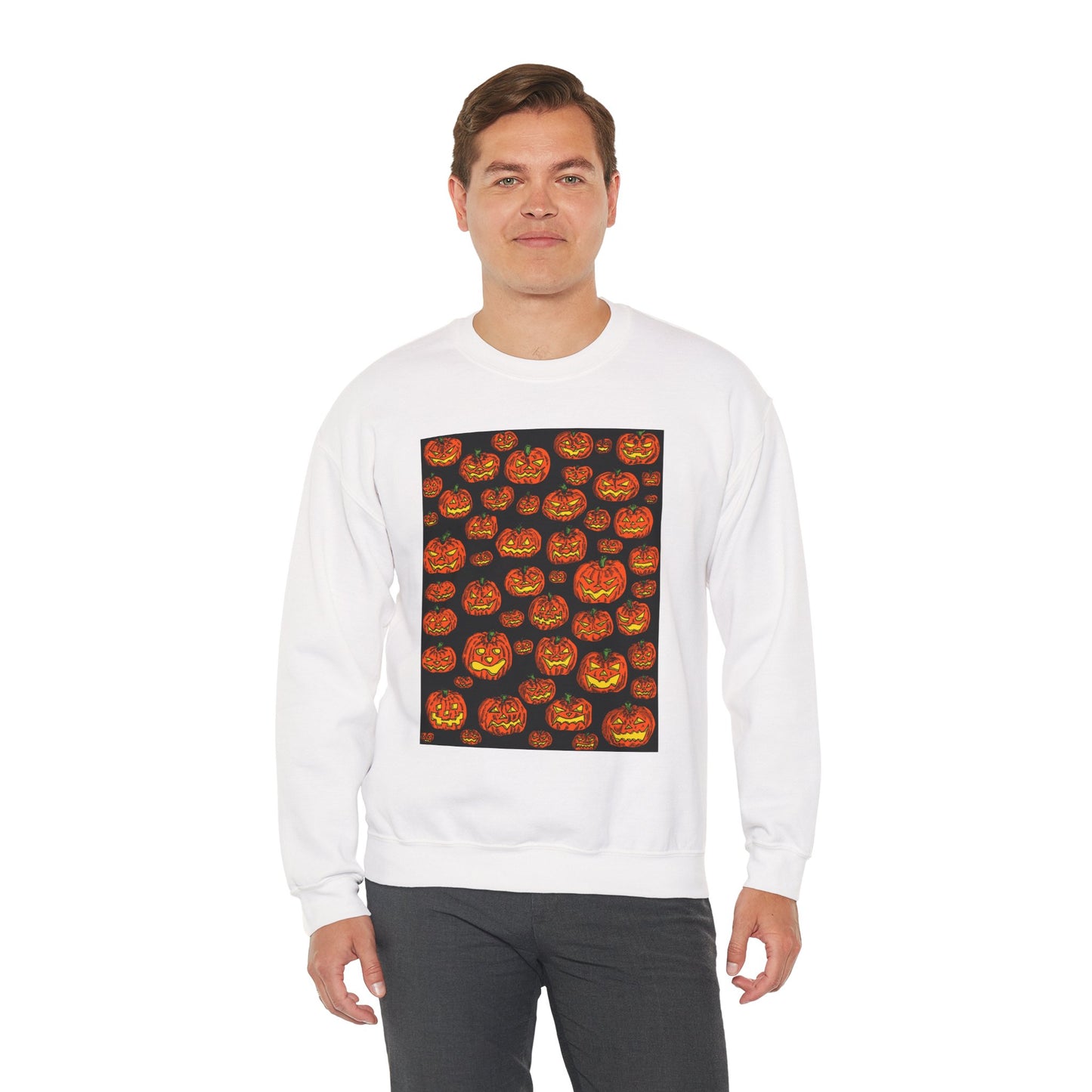 Pumpkin Patch Crewneck Sweatshirt for Fall Celebrations