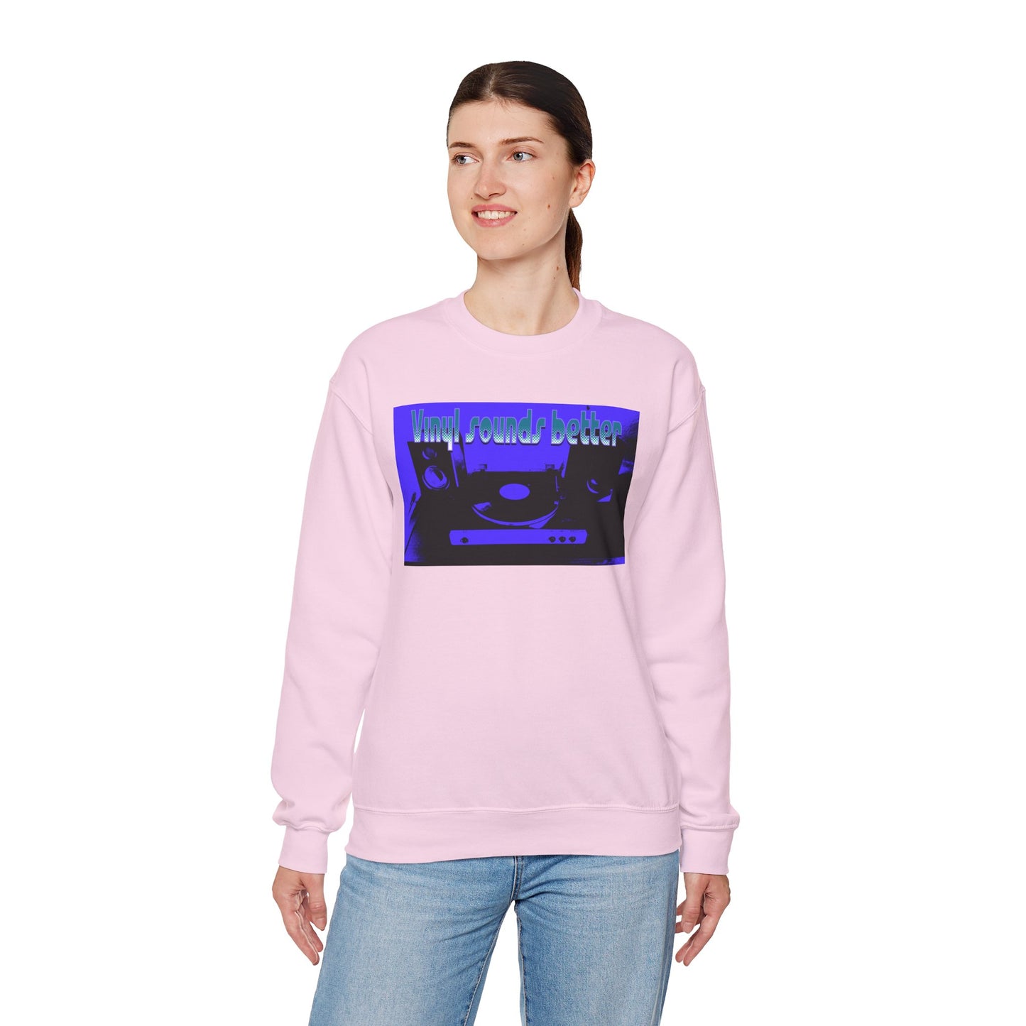 Vinyl Sounds Better Crewneck Sweatshirt
