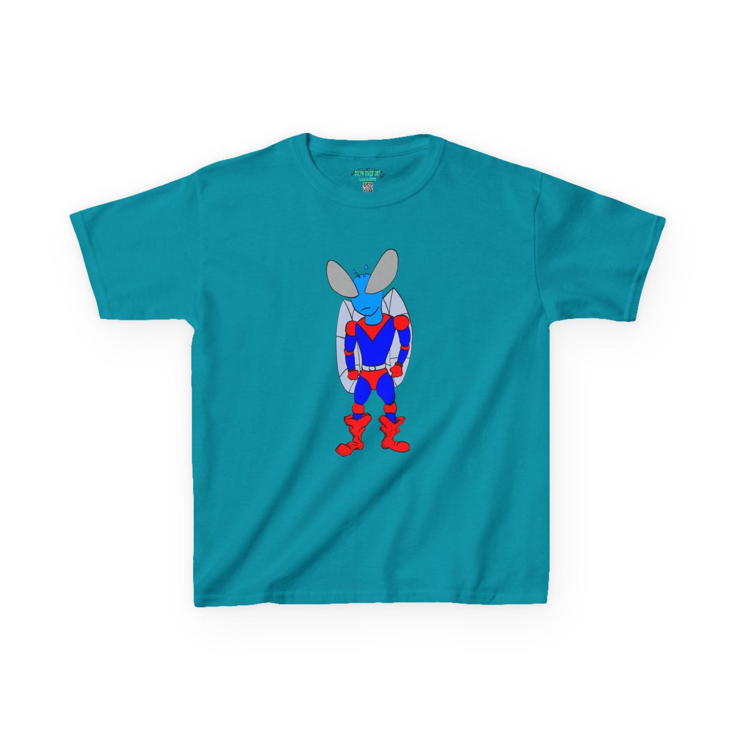 Agent 501 - Superhero Fly Kids Tee - Fun & Colorful Cotton T-Shirt for Young Adventurers