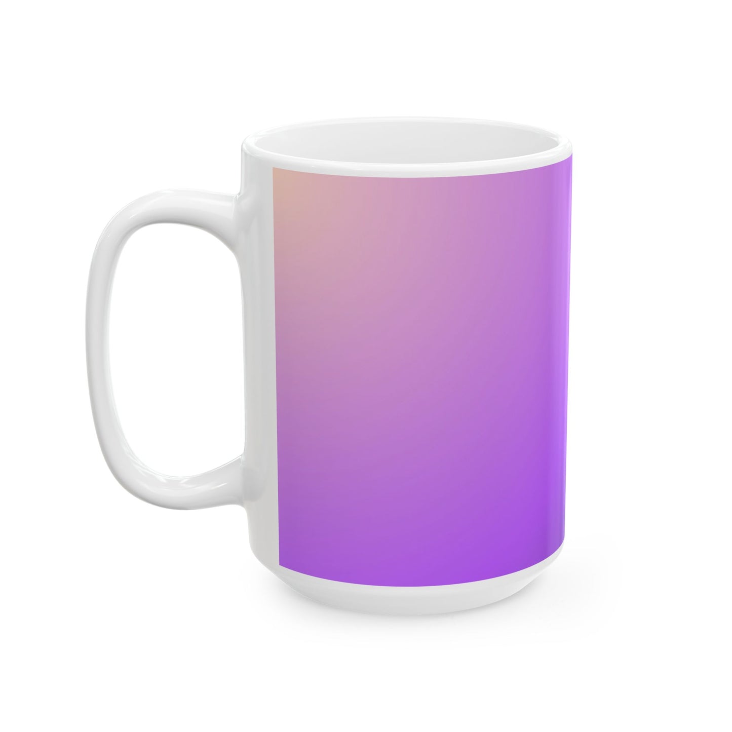 Purple Skull Rose Ceramic Mug — Gothic Floral Coffee Cup (11oz, 15oz)