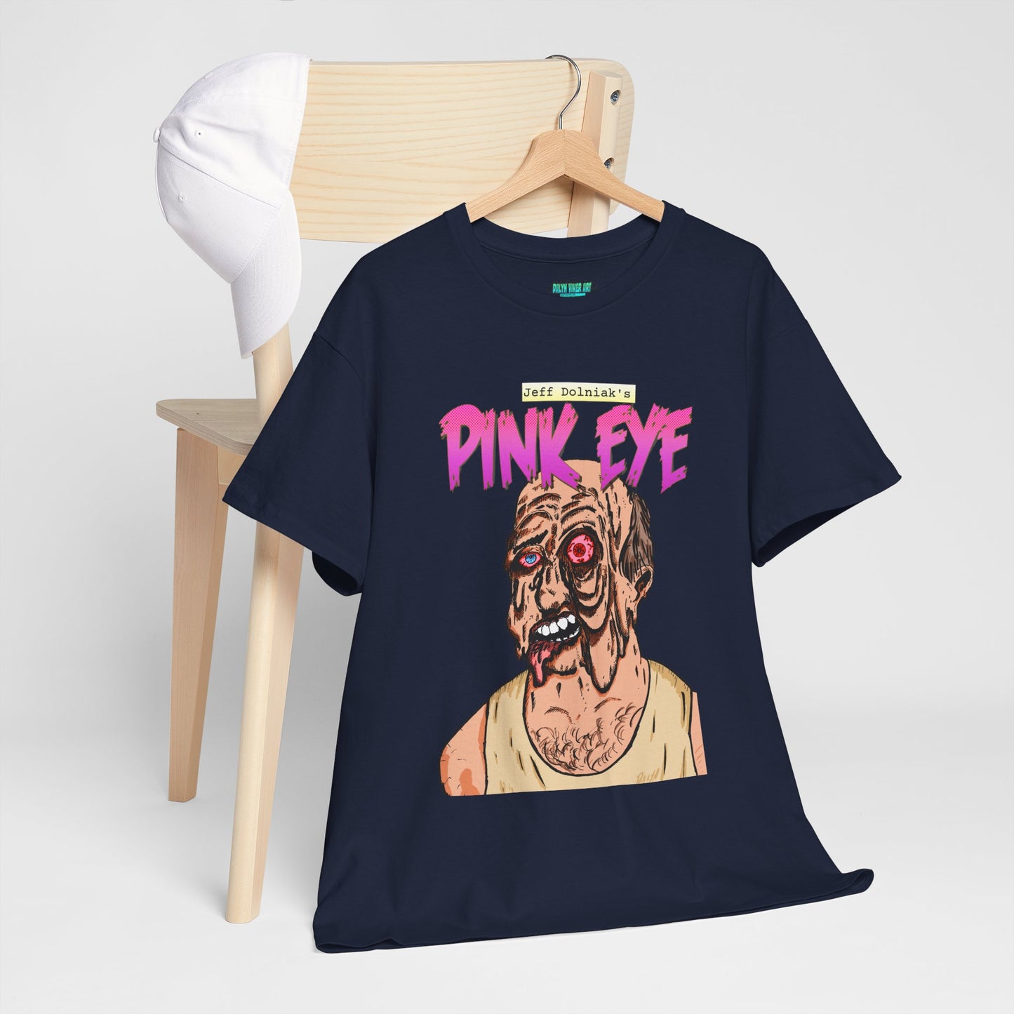 Pink Eye - Body Horror Illustration T-Shirt