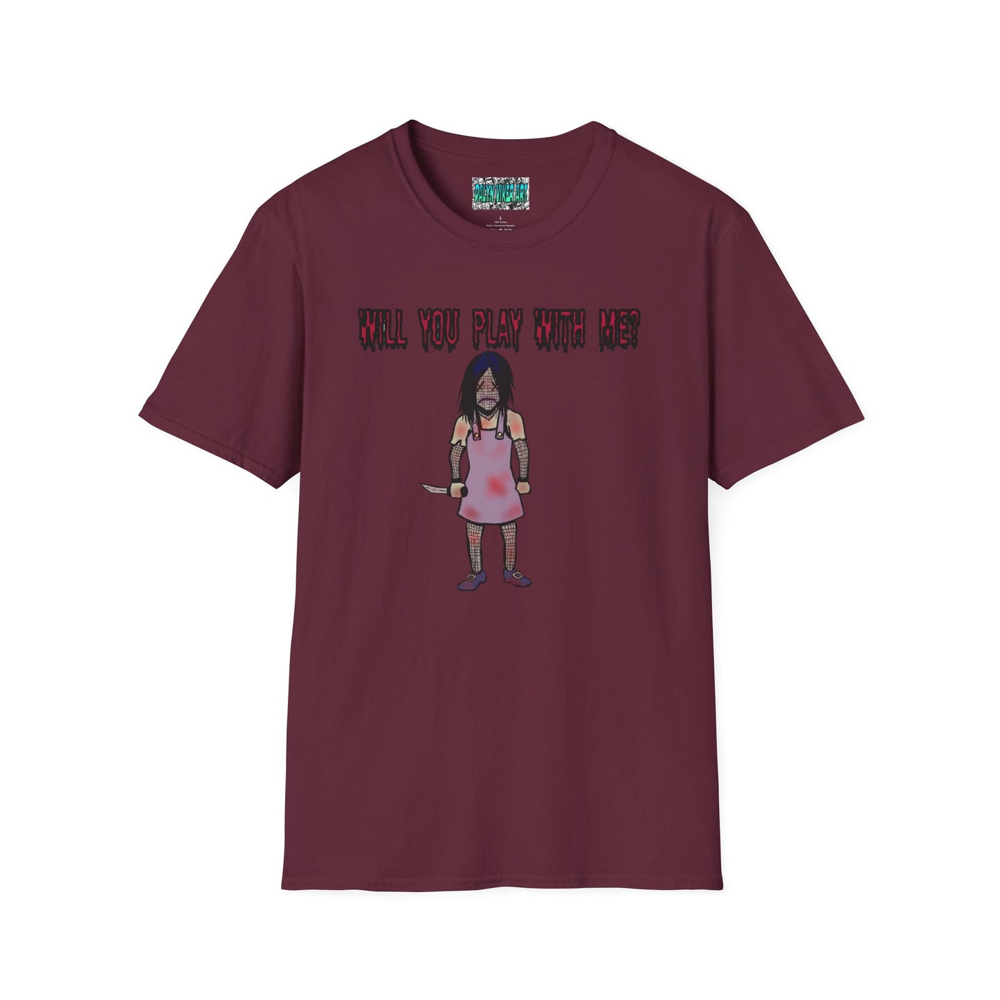 Will You Play With Me?  Unisex Softstyle T-Shirt