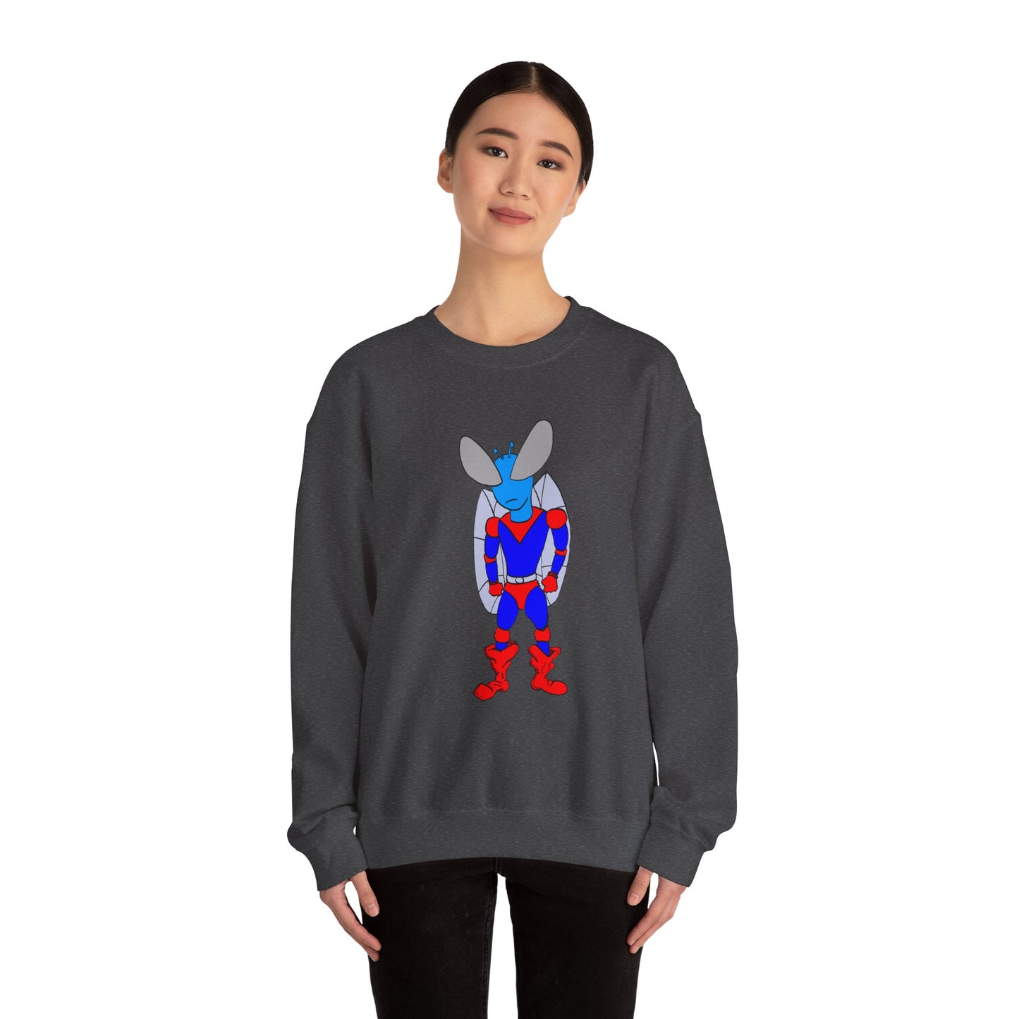 Superhero Agent 501 Unisex Heavy Blend™ Crewneck Sweatshirt