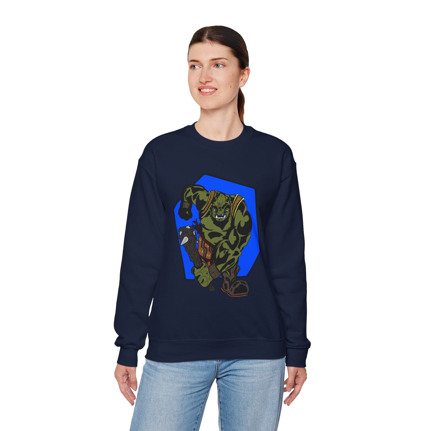 Rampaging Ogre Crewneck Sweatshirt for Marvel Fans