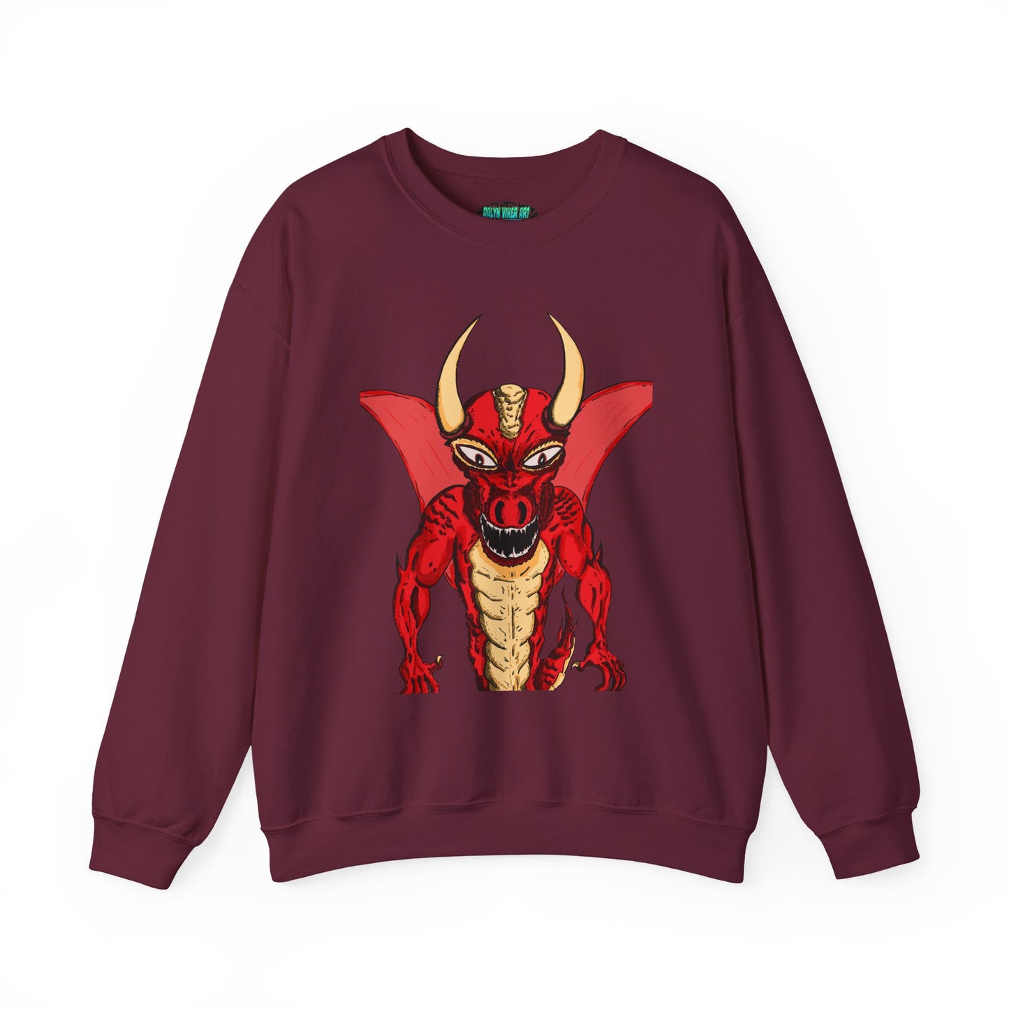 Fierce Dragon Unisex Crewneck Sweatshirt