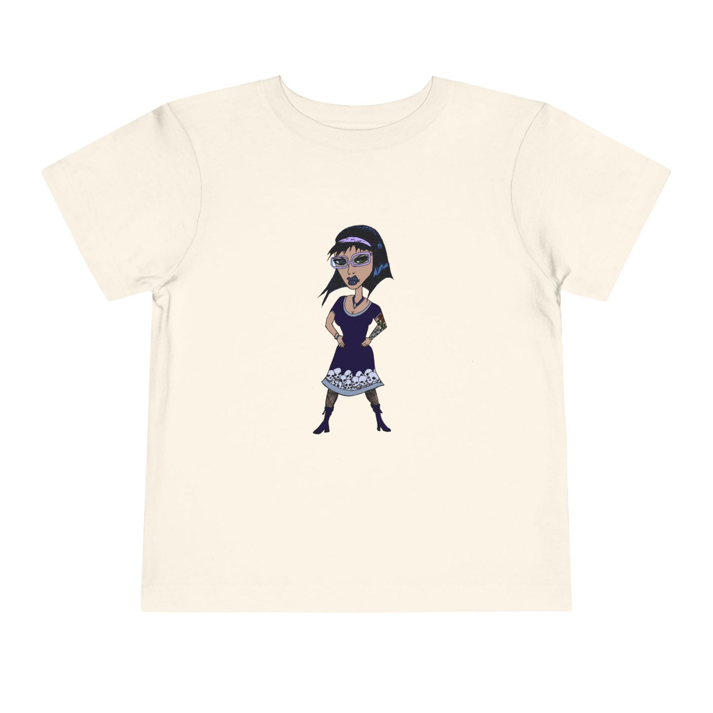 Goth Girl Toddler Tee