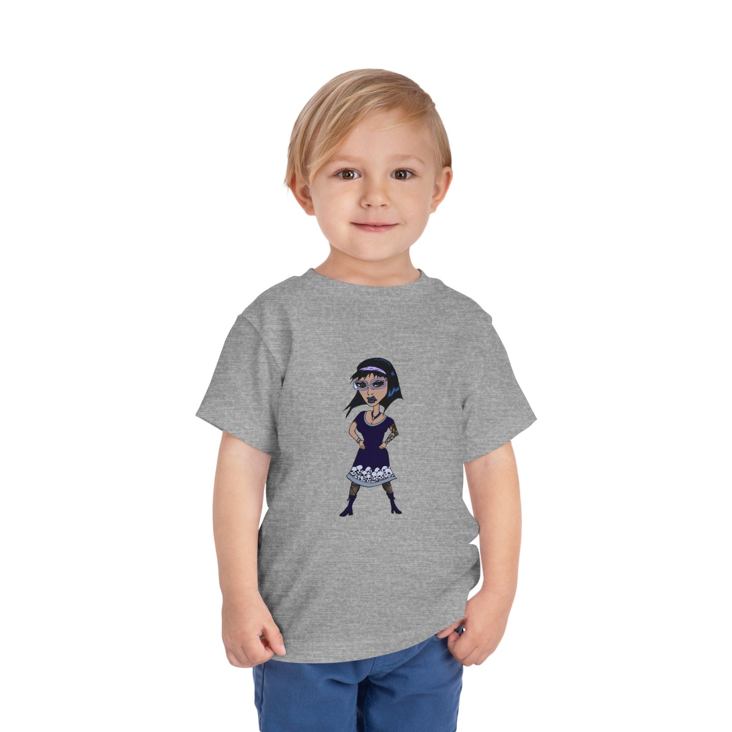 Goth Girl Toddler Tee