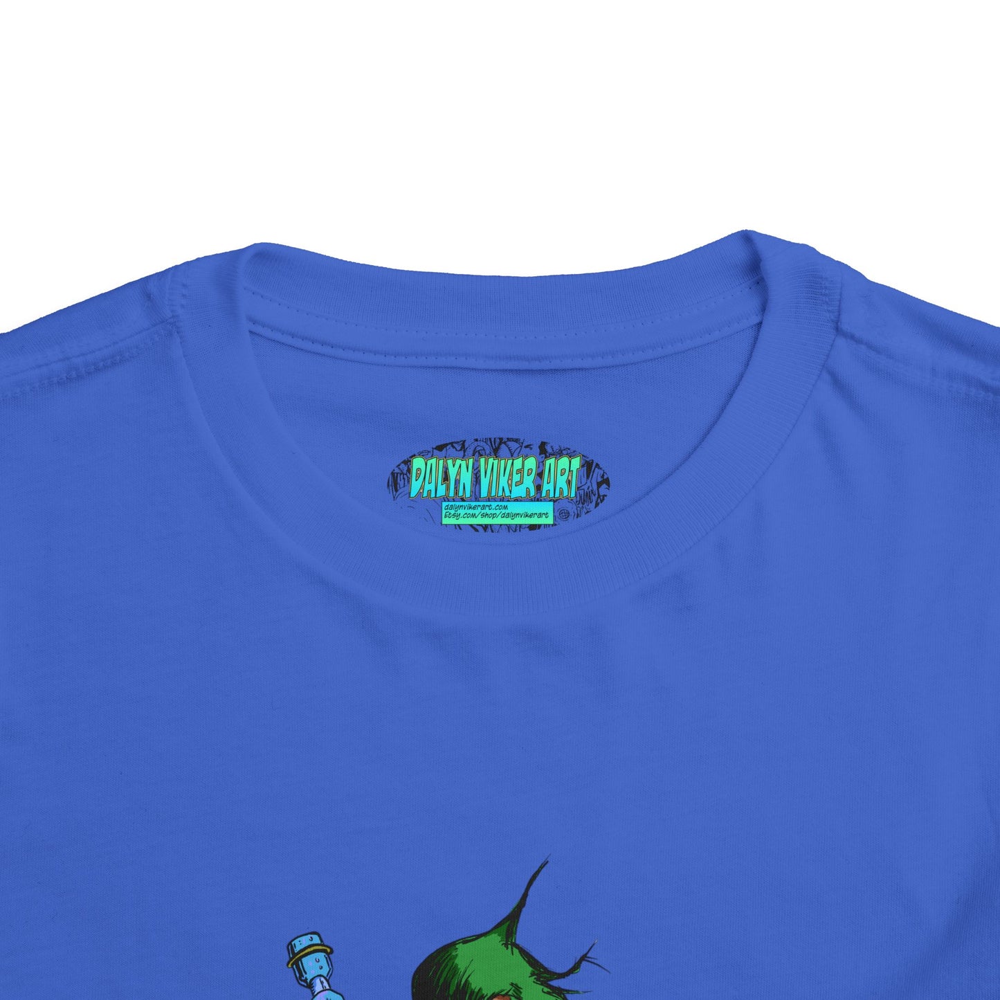 Toddler Tee — Colorful Space Hero Graphic
