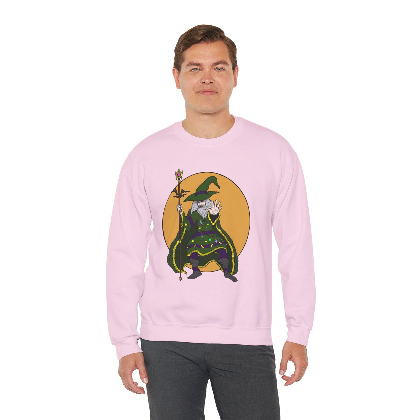 Wizard-Themed Unisex Crewneck Sweatshirt