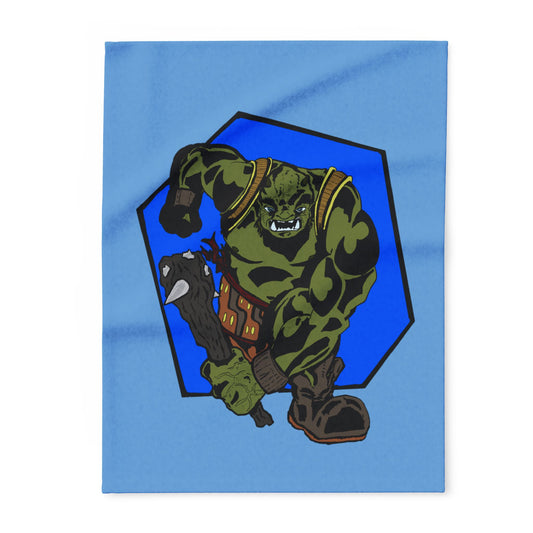 Running Ogre Arctic Fleece Blanket