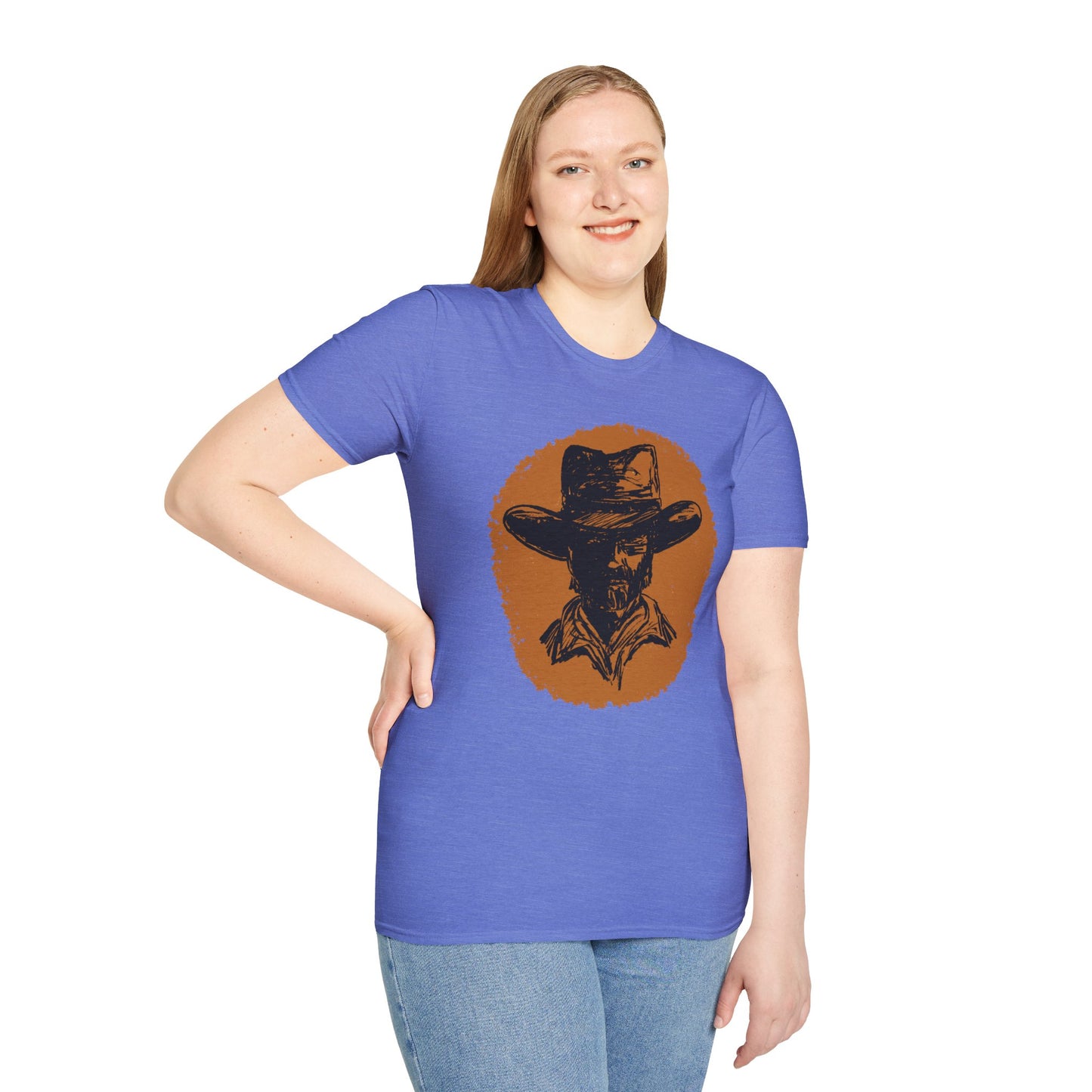 Southwest Cowboy Unisex T-Shirt - Western Rancher Design