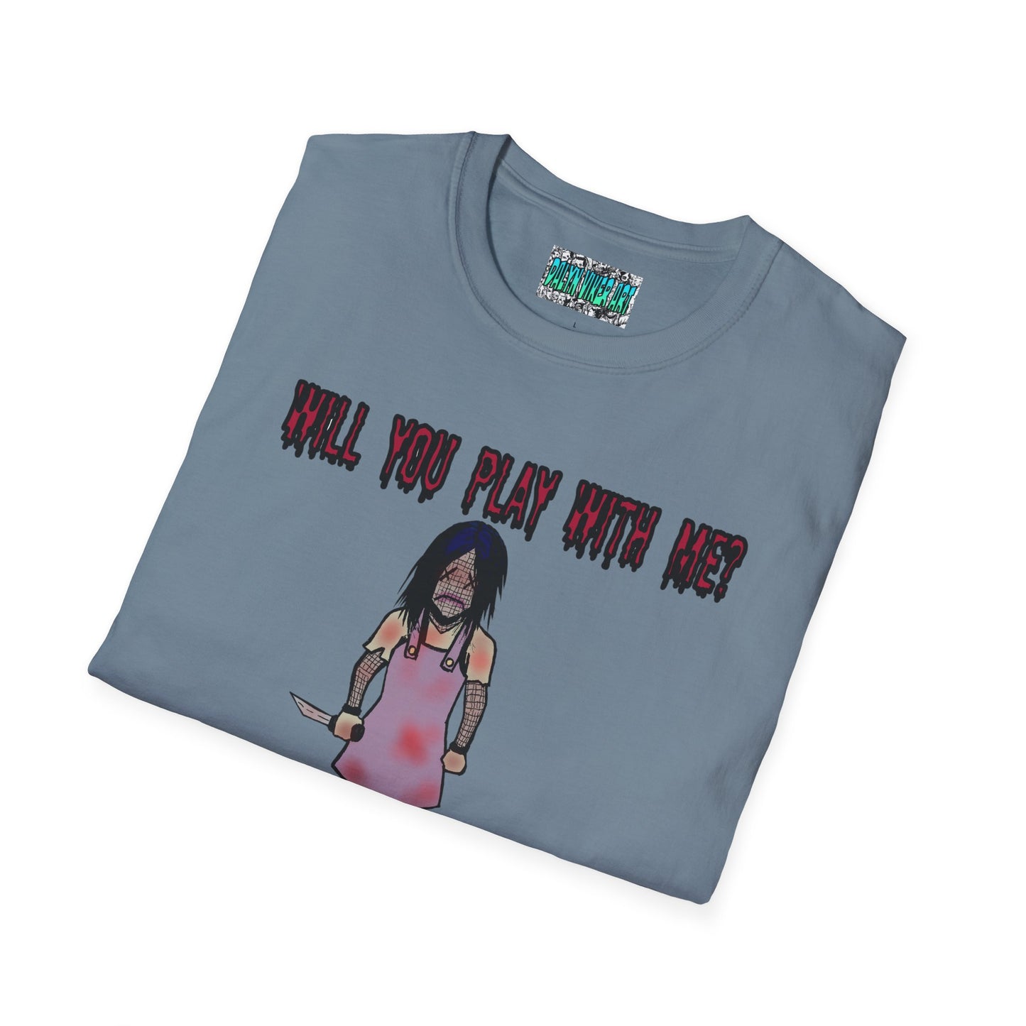 Will You Play With Me?  Unisex Softstyle T-Shirt