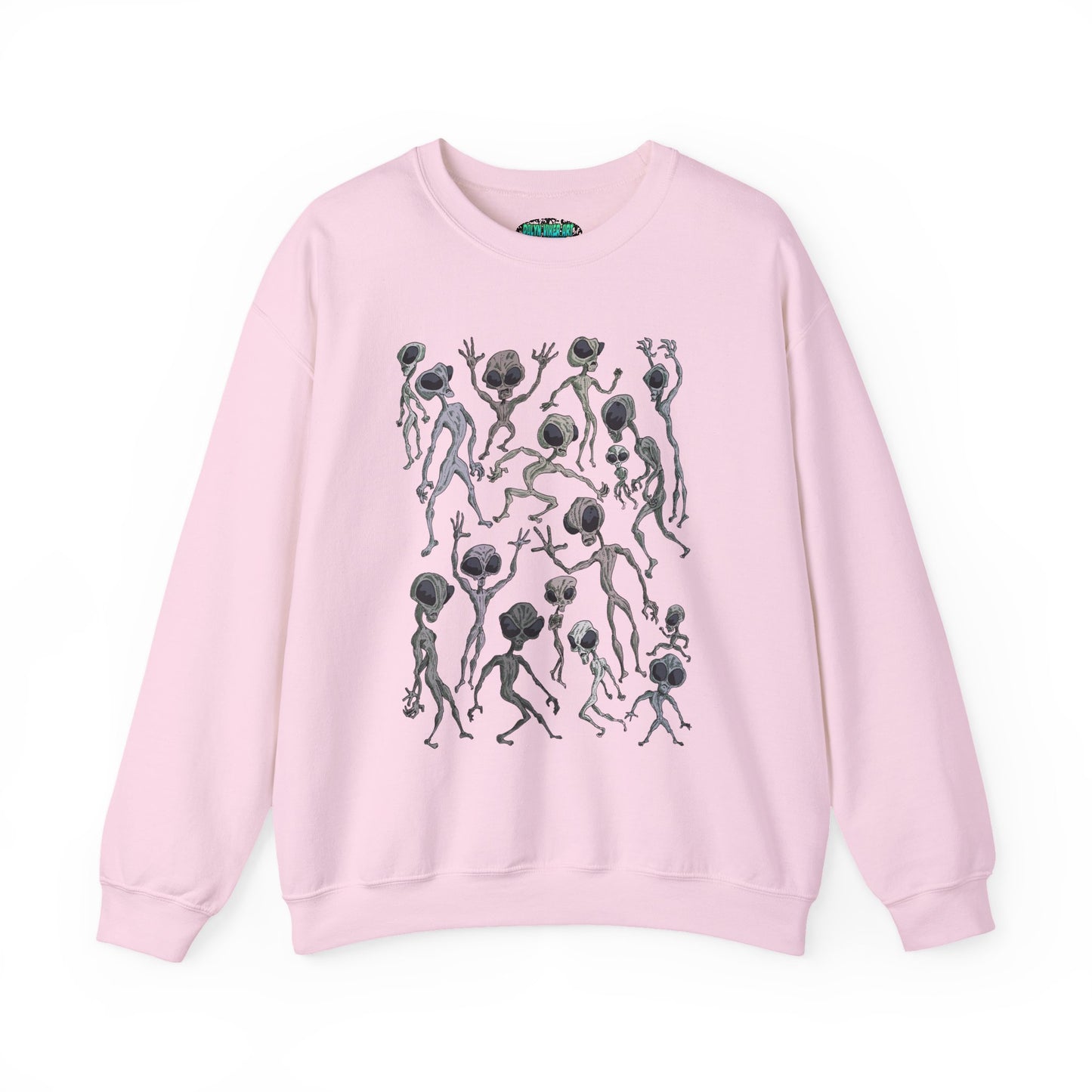 Alien Dance Party Crewneck Sweatshirt - Unisex Heavy Blend™