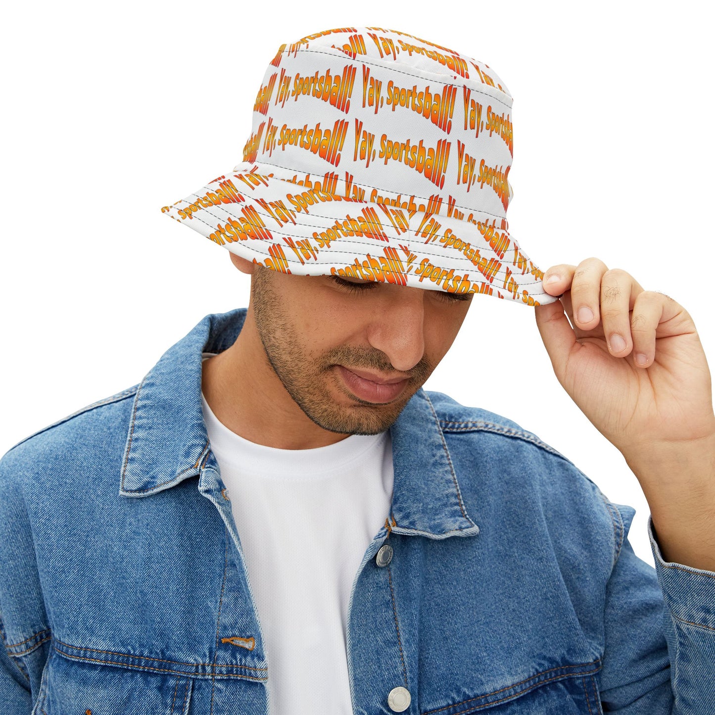 Yay Sportsball Bucket Hat for Gamers & Sports Fans
