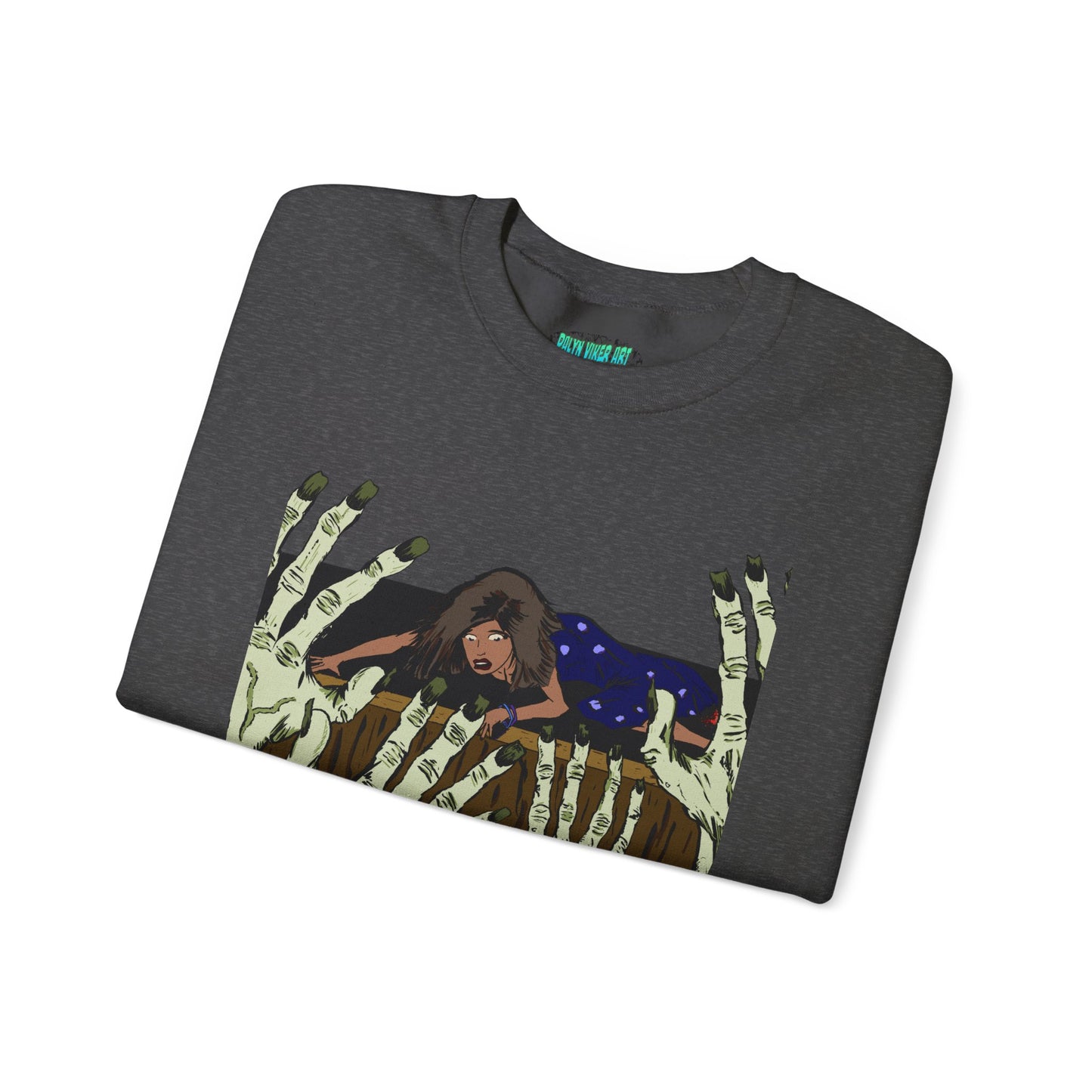 Haunting Hands Crewneck Sweatshirt - Unisex Heavy Blend™