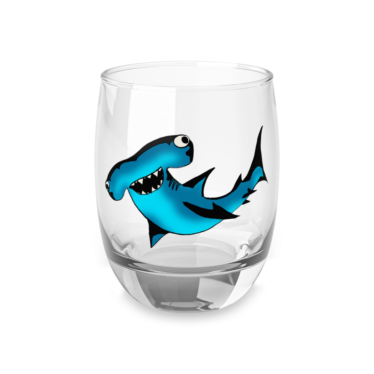 Shark-Themed Whiskey Glass - Fun and Unique Gift for Animal Lovers