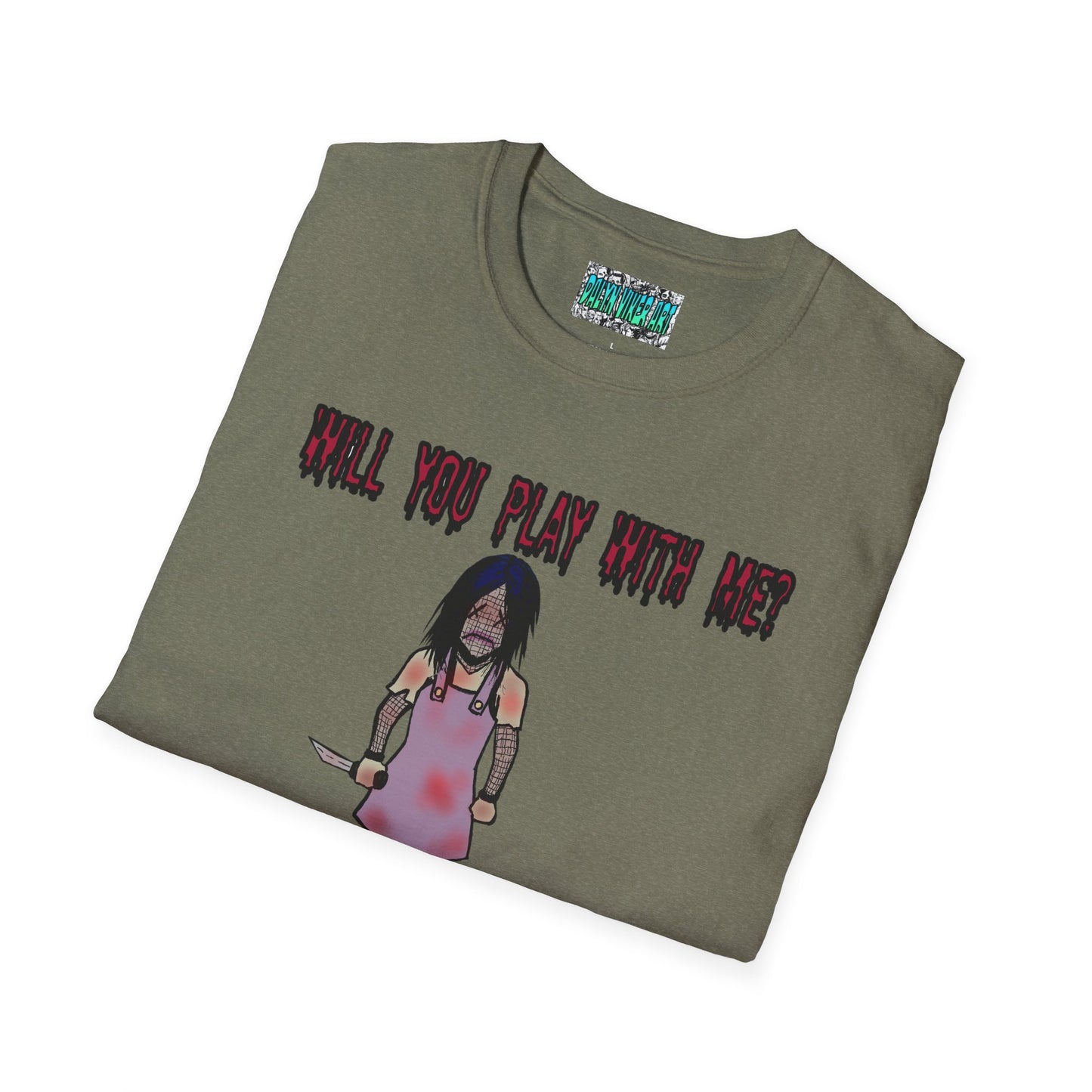 Will You Play With Me?  Unisex Softstyle T-Shirt