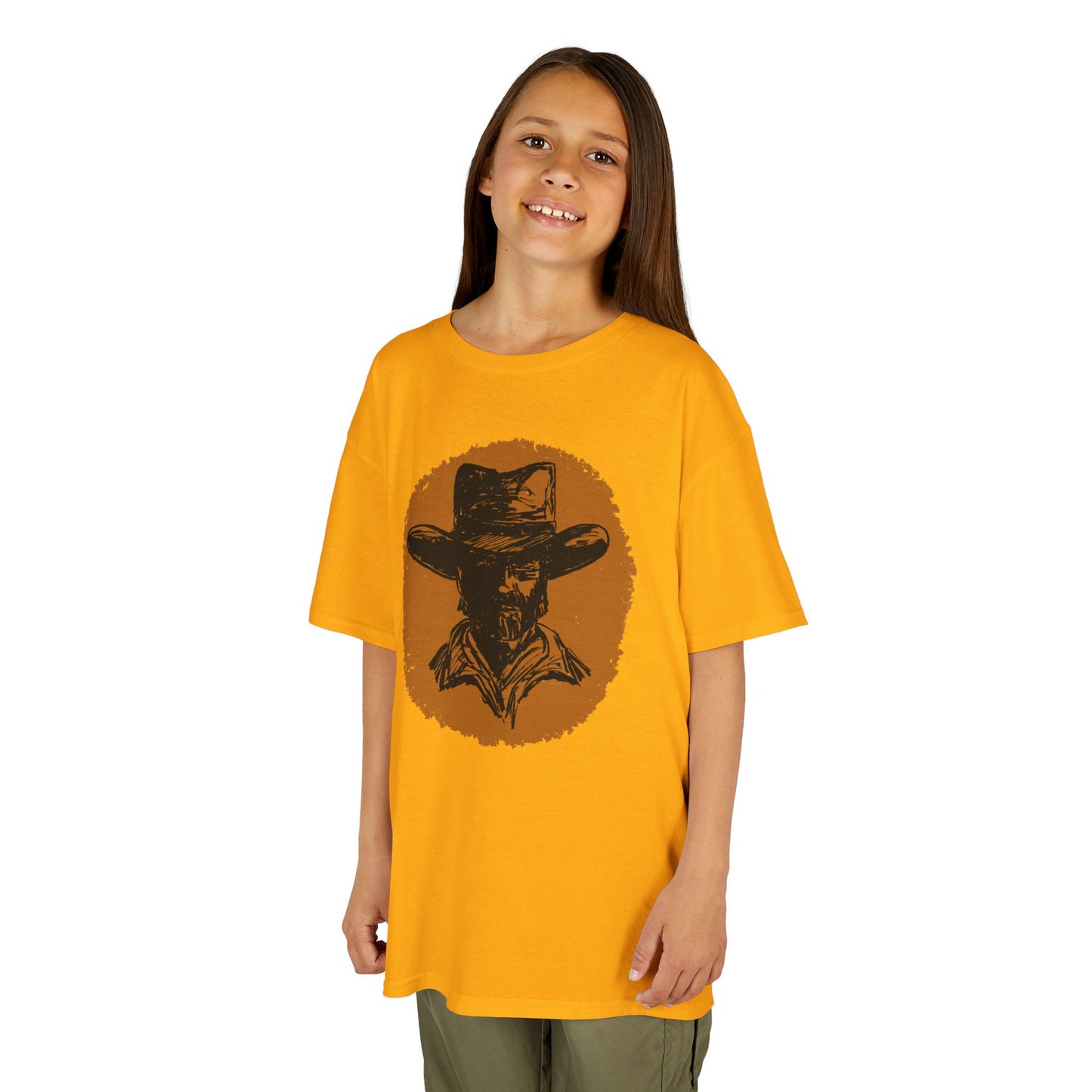 Southwestern Cowboy Kids Heavy Cotton™ Tee