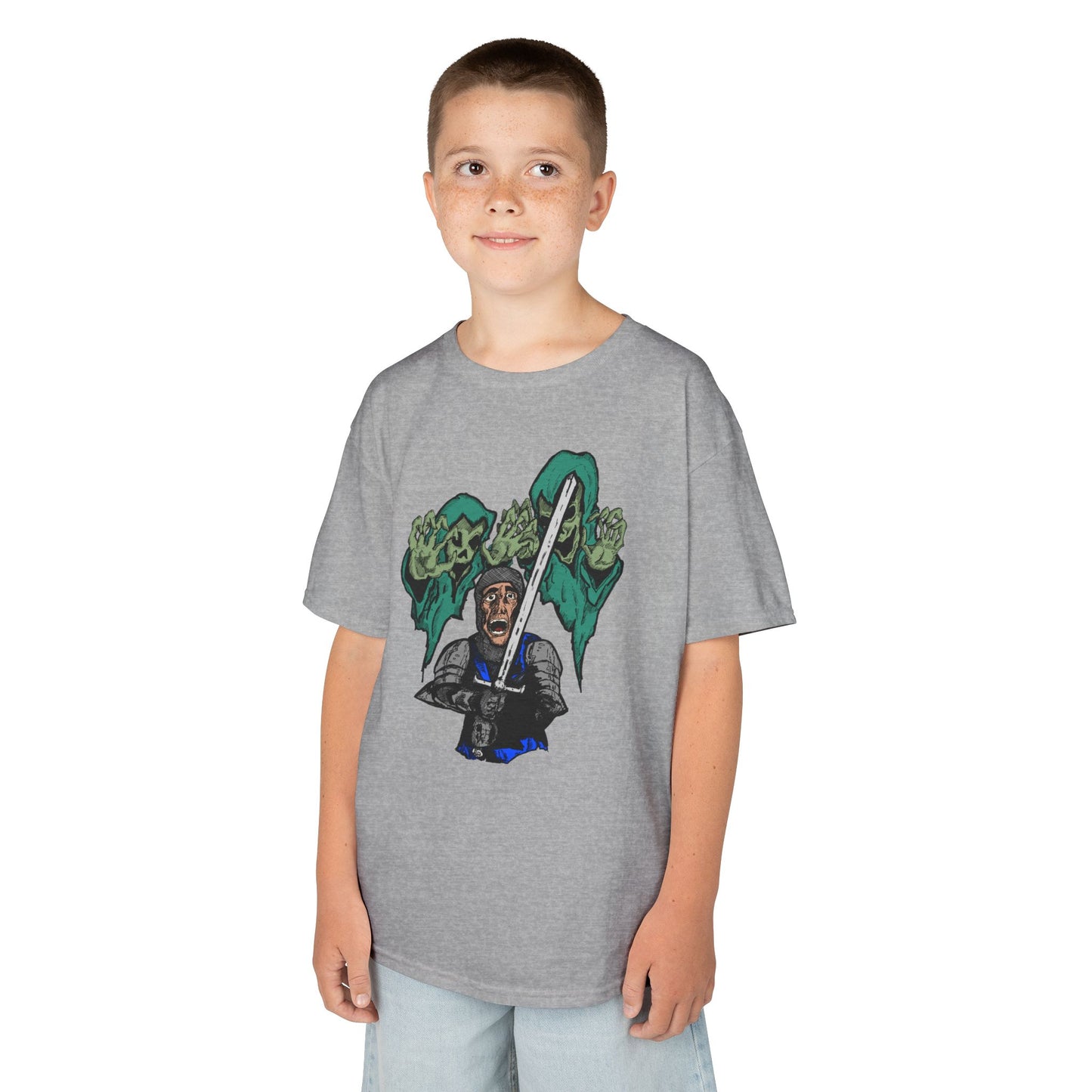 Knight Fright - Kids Knight Graphic Tee - Adventure Awaits!