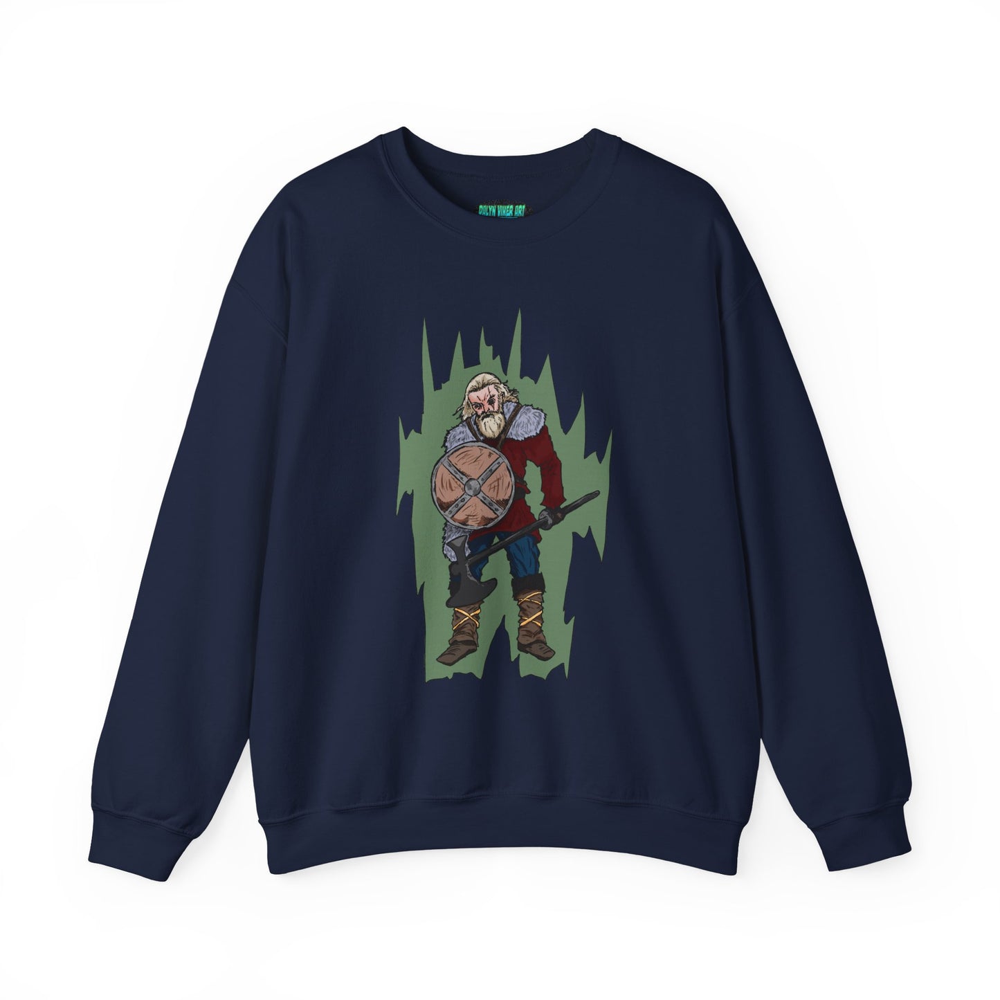 Viking Warrior Sweatshirt - Unisex Heavy Blend Crewneck