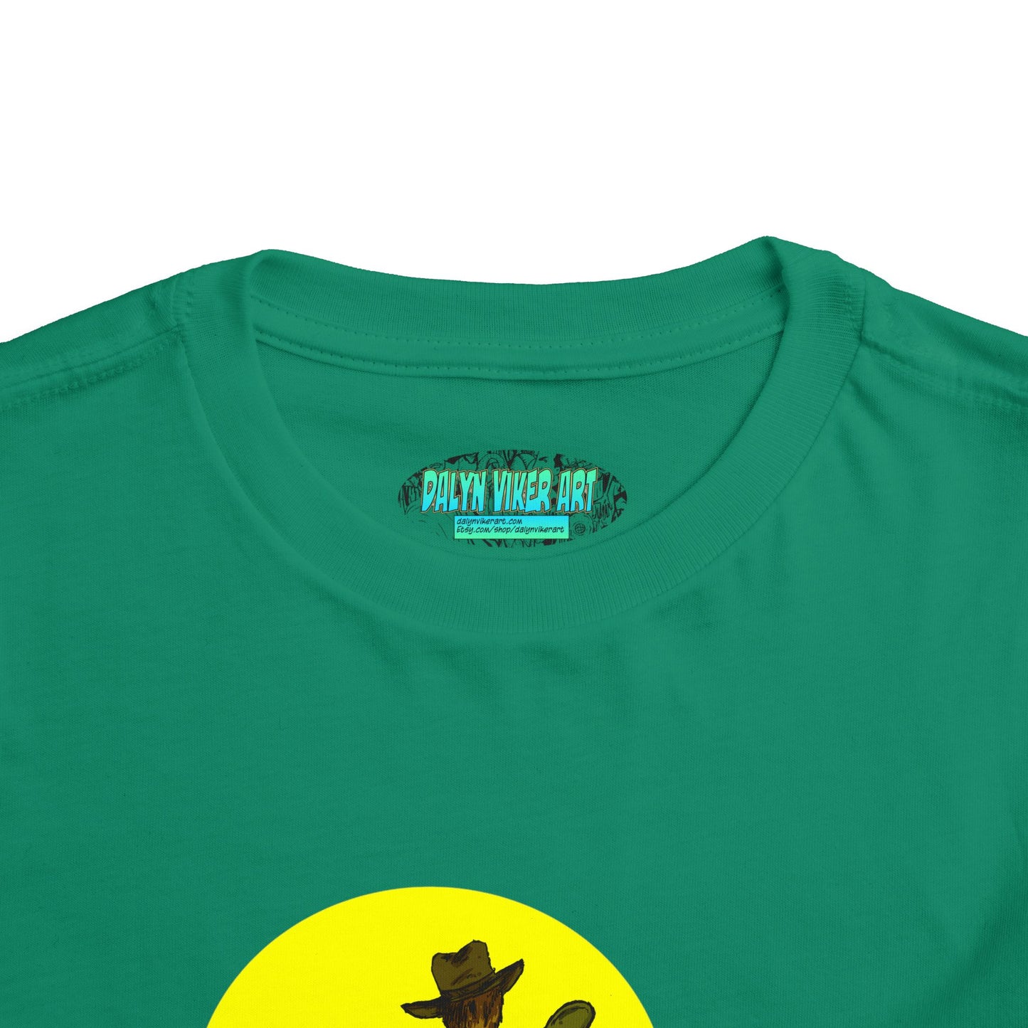 Toddler Tee — Colorful Cowboy Guitar Kids Shirt