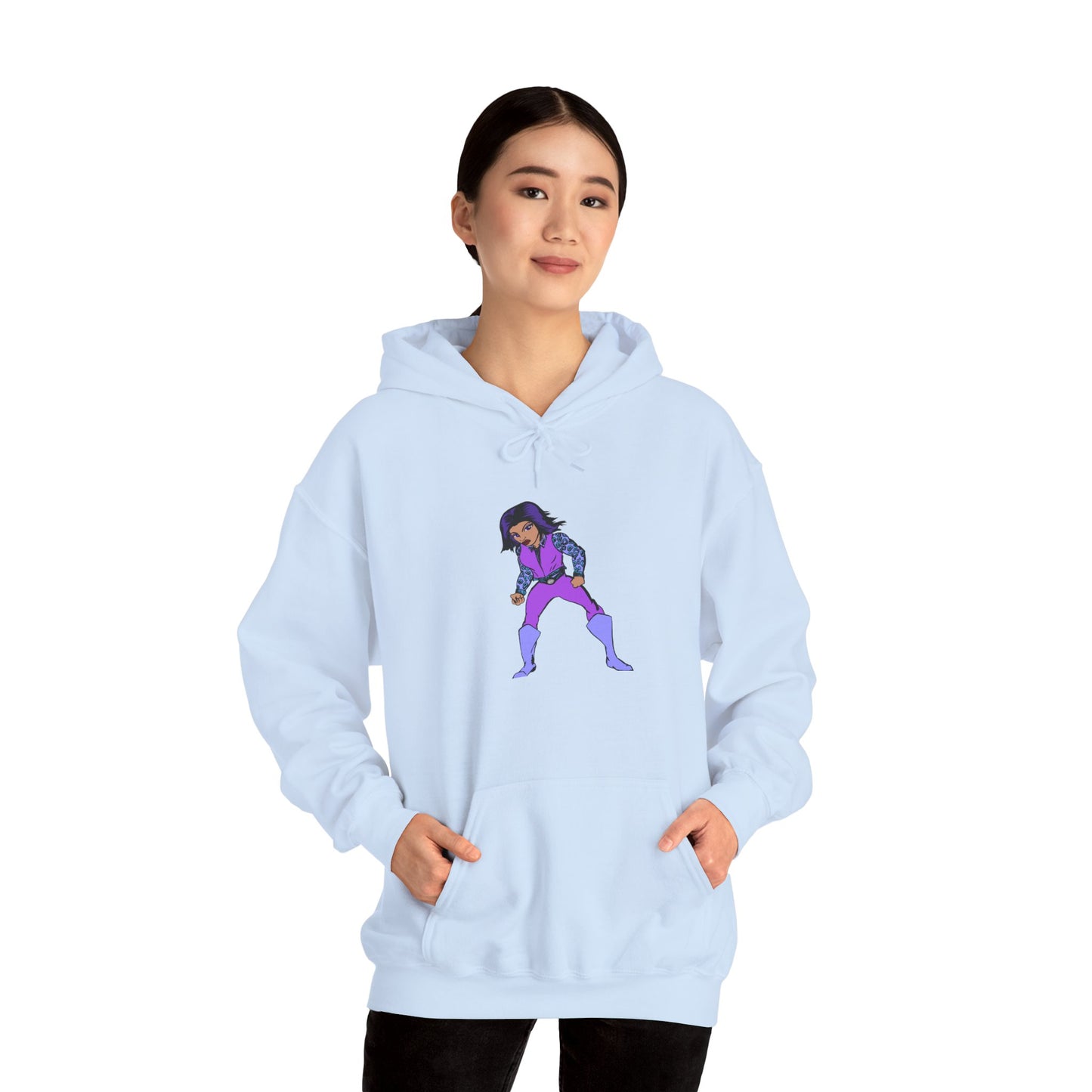 Funky Superhero Hoodie: Unisex Sweatshirt, Cozy Gift for Cartoon Lovers, Perfect for Comfy Days, Great for Halloween