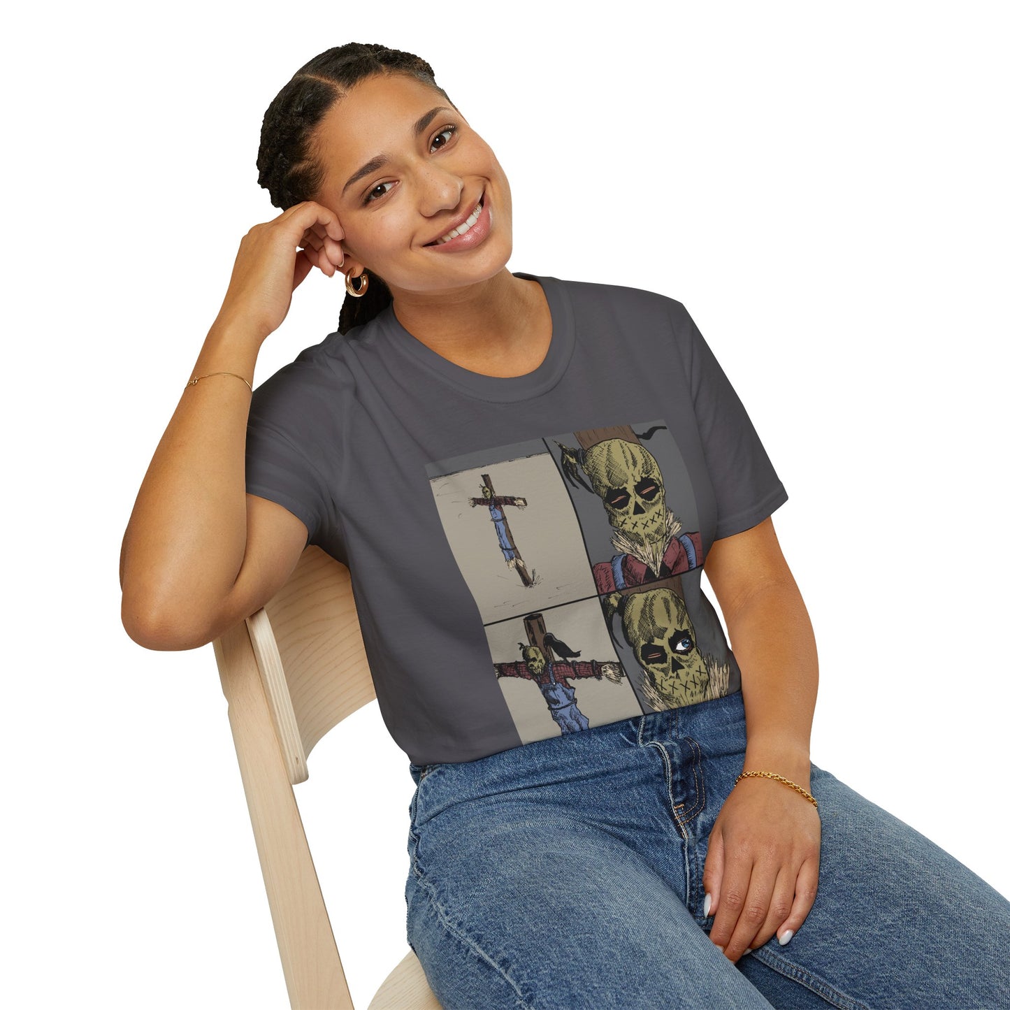 Scarecrow Awakens Unisex Softstyle T-Shirt