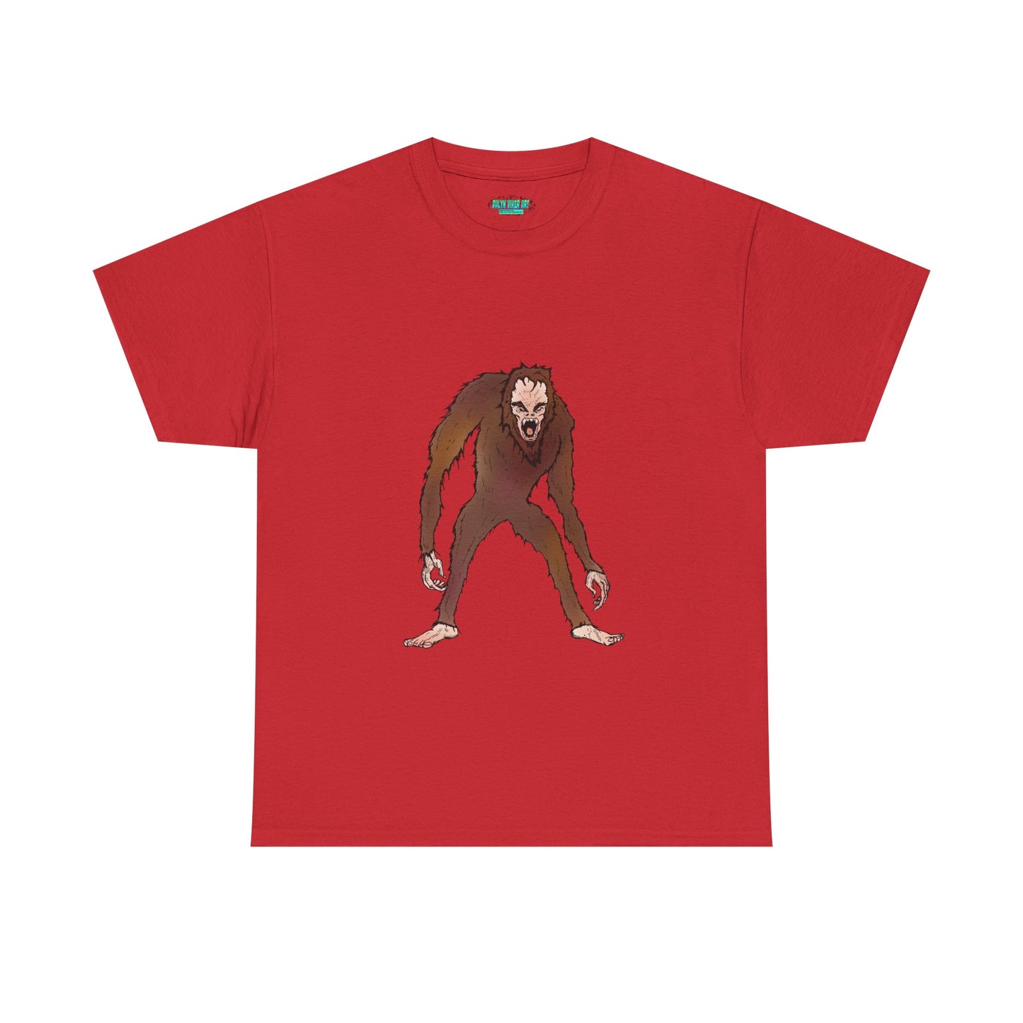 Bigfoot Sketch T‑Shirt — Retro Sasquatch Graphic Tee