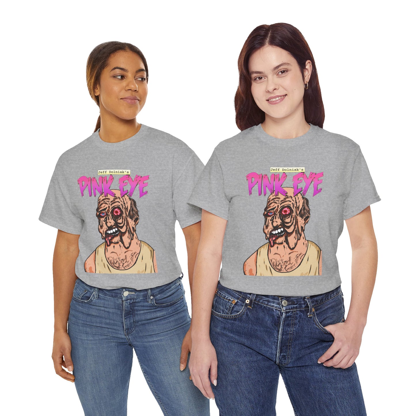 Pink Eye - Body Horror Illustration T-Shirt