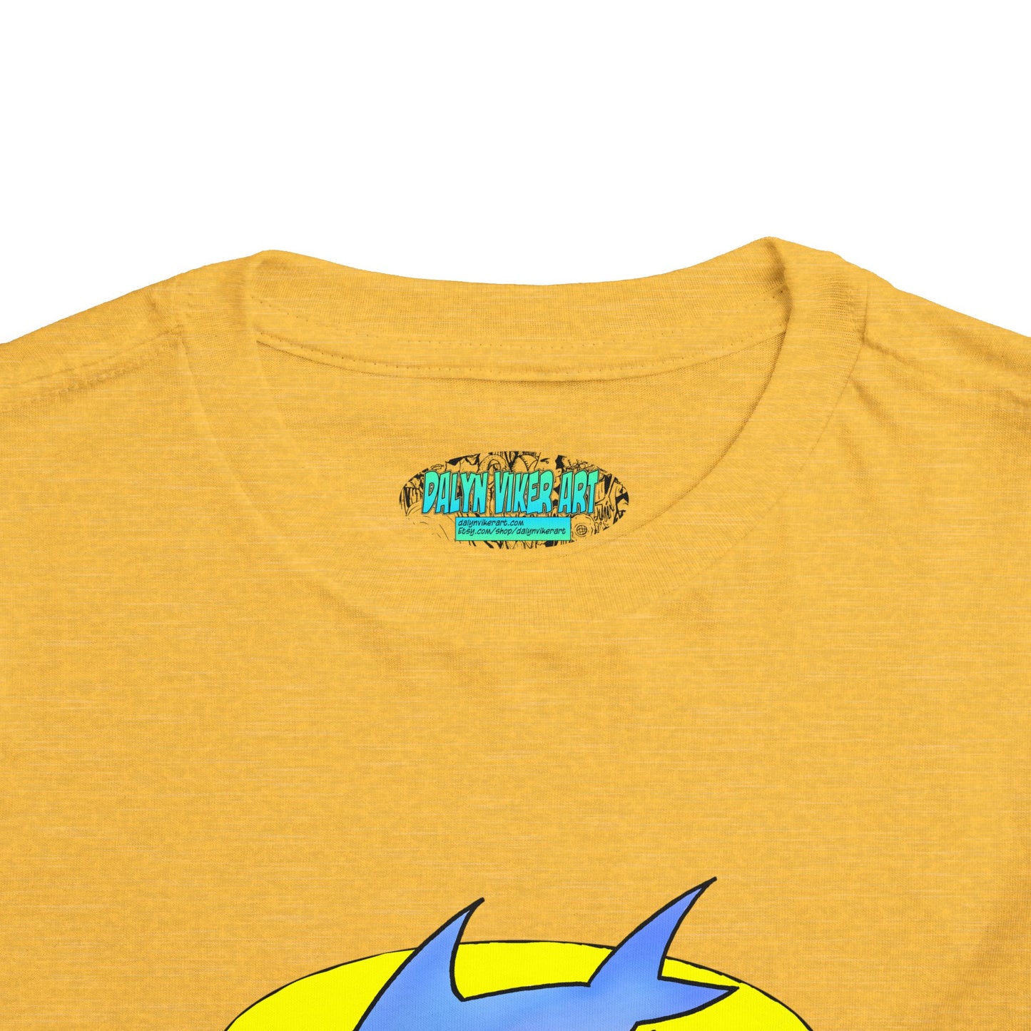 Toddler Shark Tee — Cute Blue Shark Graphic Kids Shirt