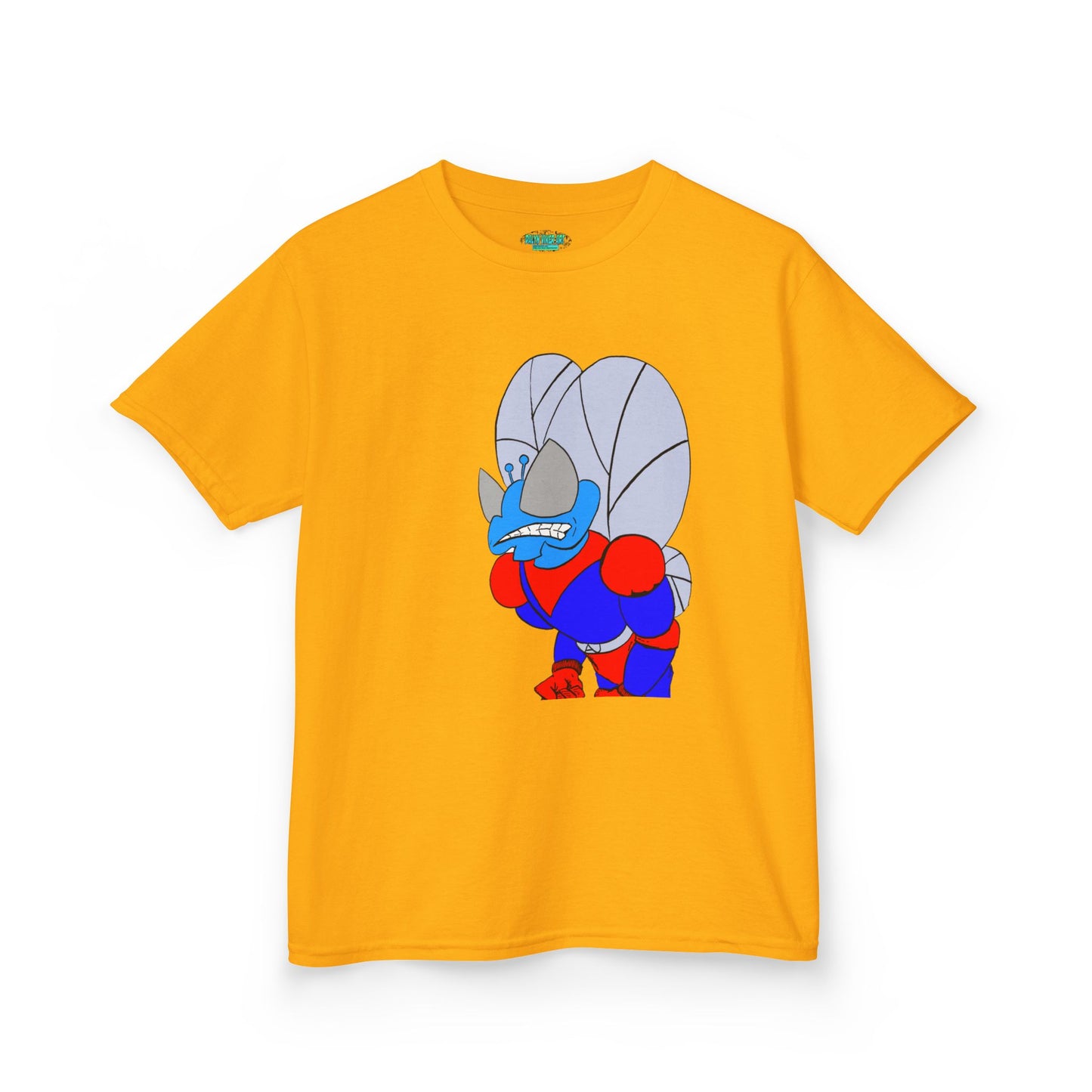 The Astound Astro-Fly - Ready for the Next Case - Playful Cartoon Kids Tee - Fun and Colorful Design