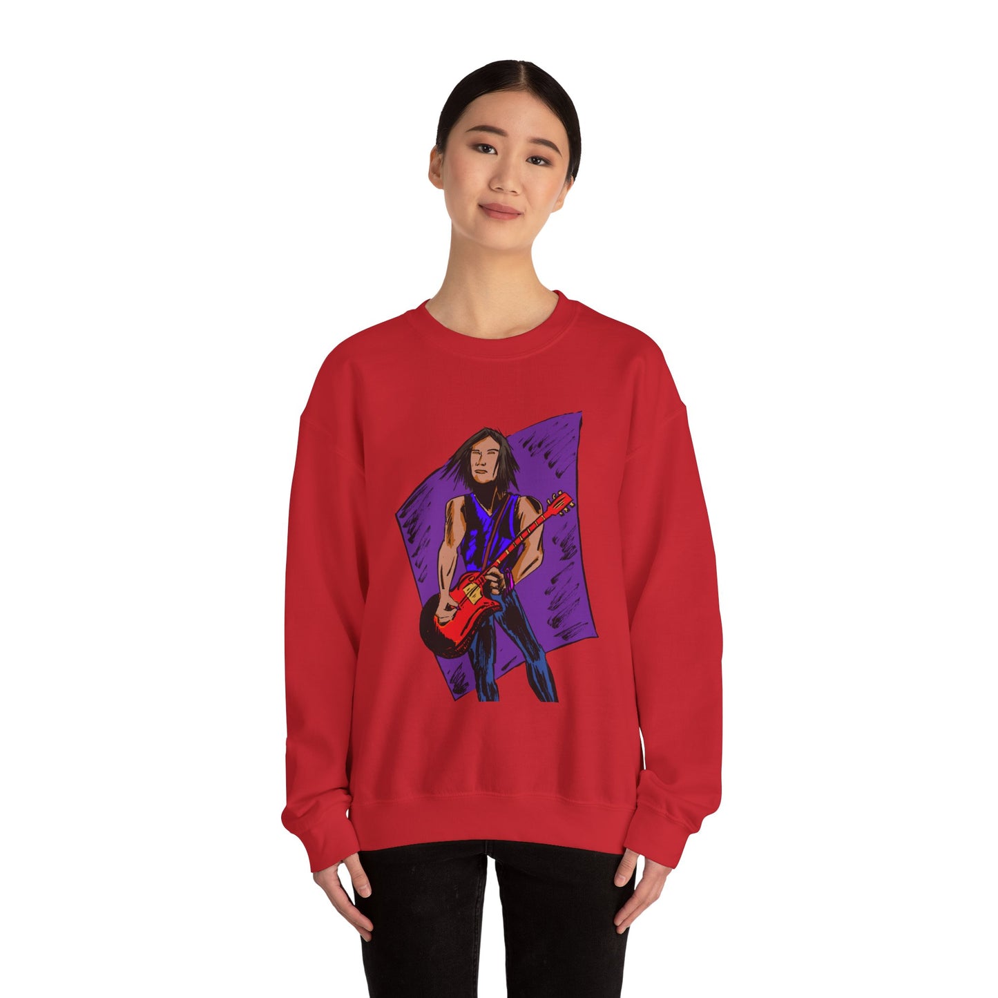 Rock Star Vintage Crewneck Sweatshirt