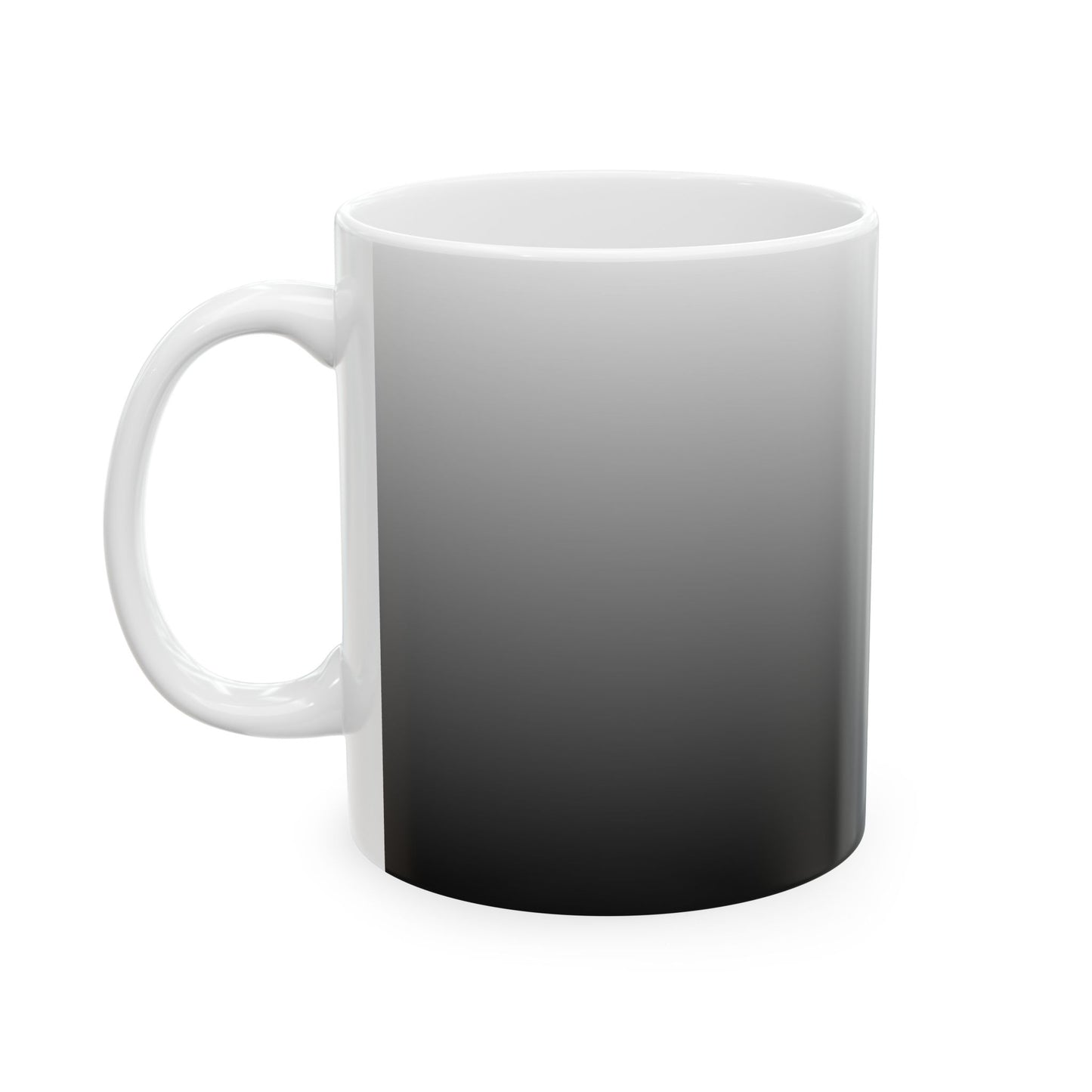 Gradient Ceramic Mug with Gorilla — Coffee Cup