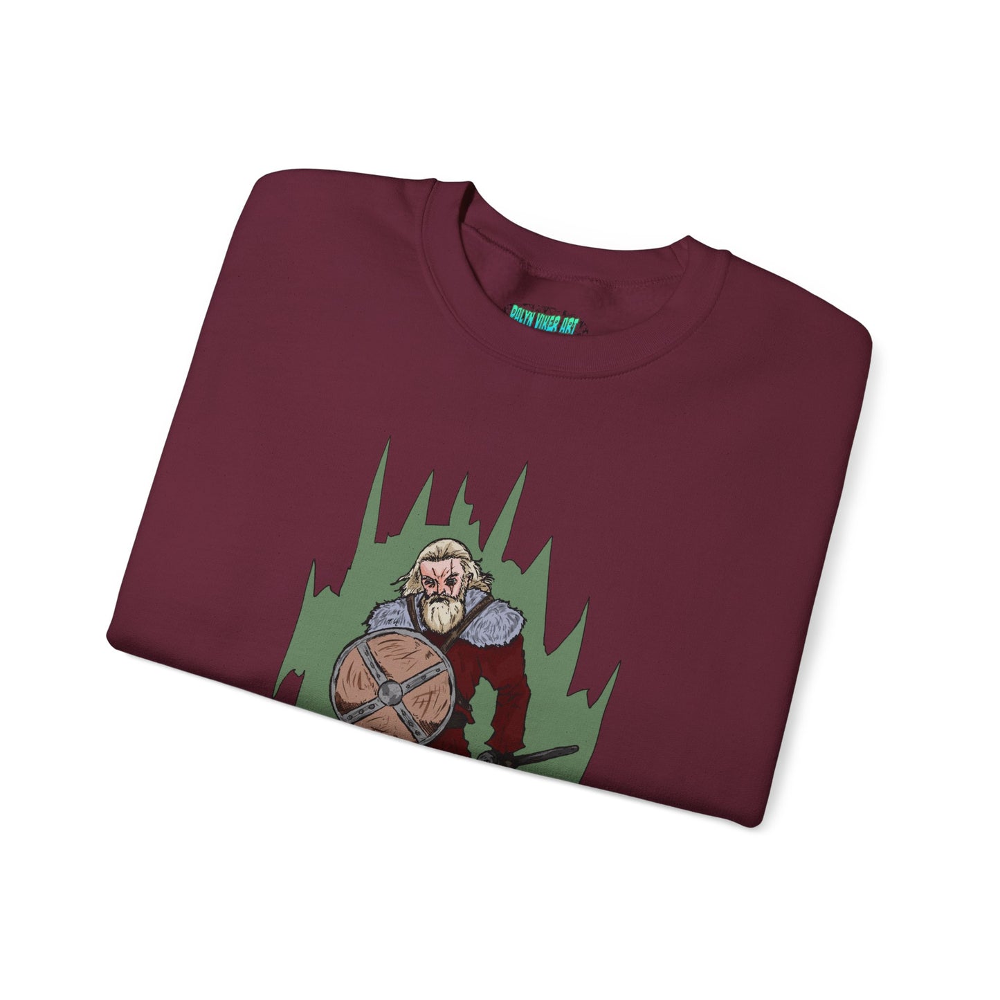 Viking Warrior Sweatshirt - Unisex Heavy Blend Crewneck