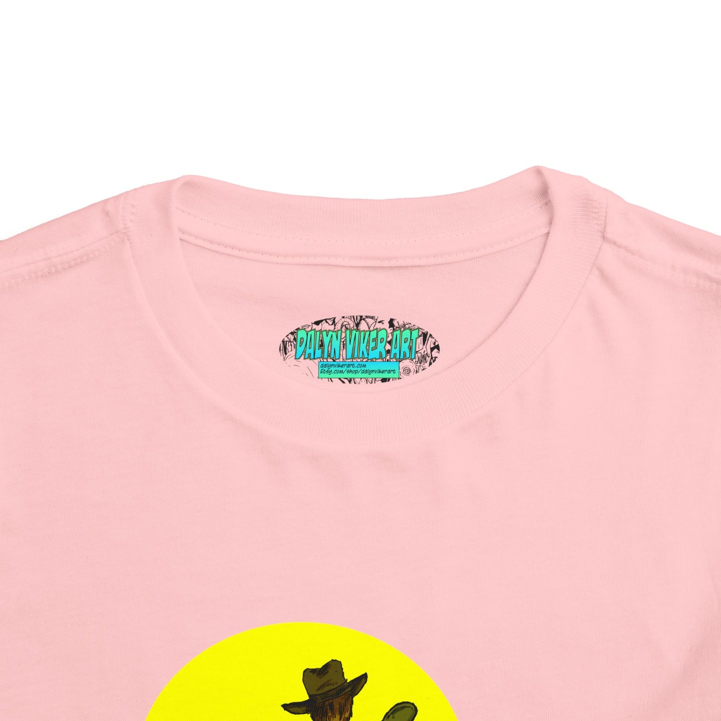 Toddler Tee — Colorful Cowboy Guitar Kids Shirt