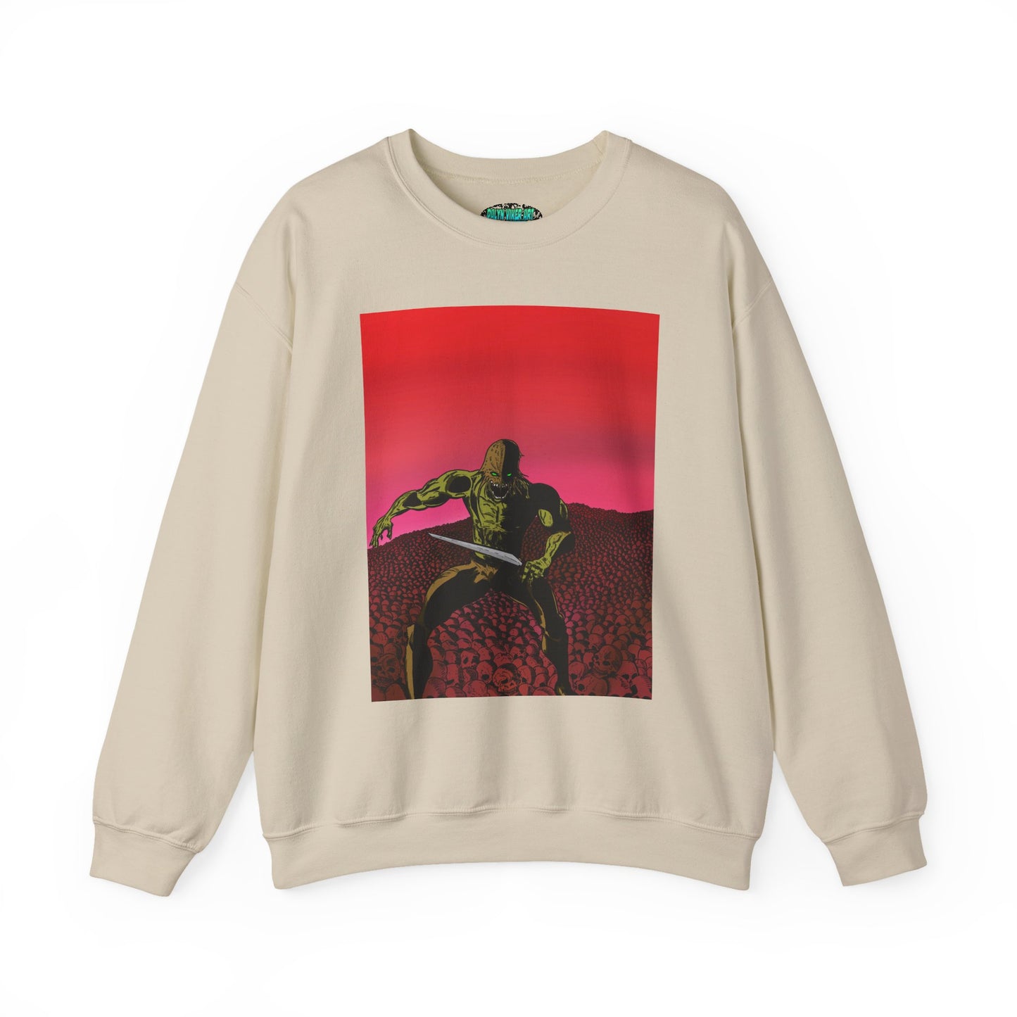 Retro Skull Master Graphic Unisex Crewneck Sweatshirt
