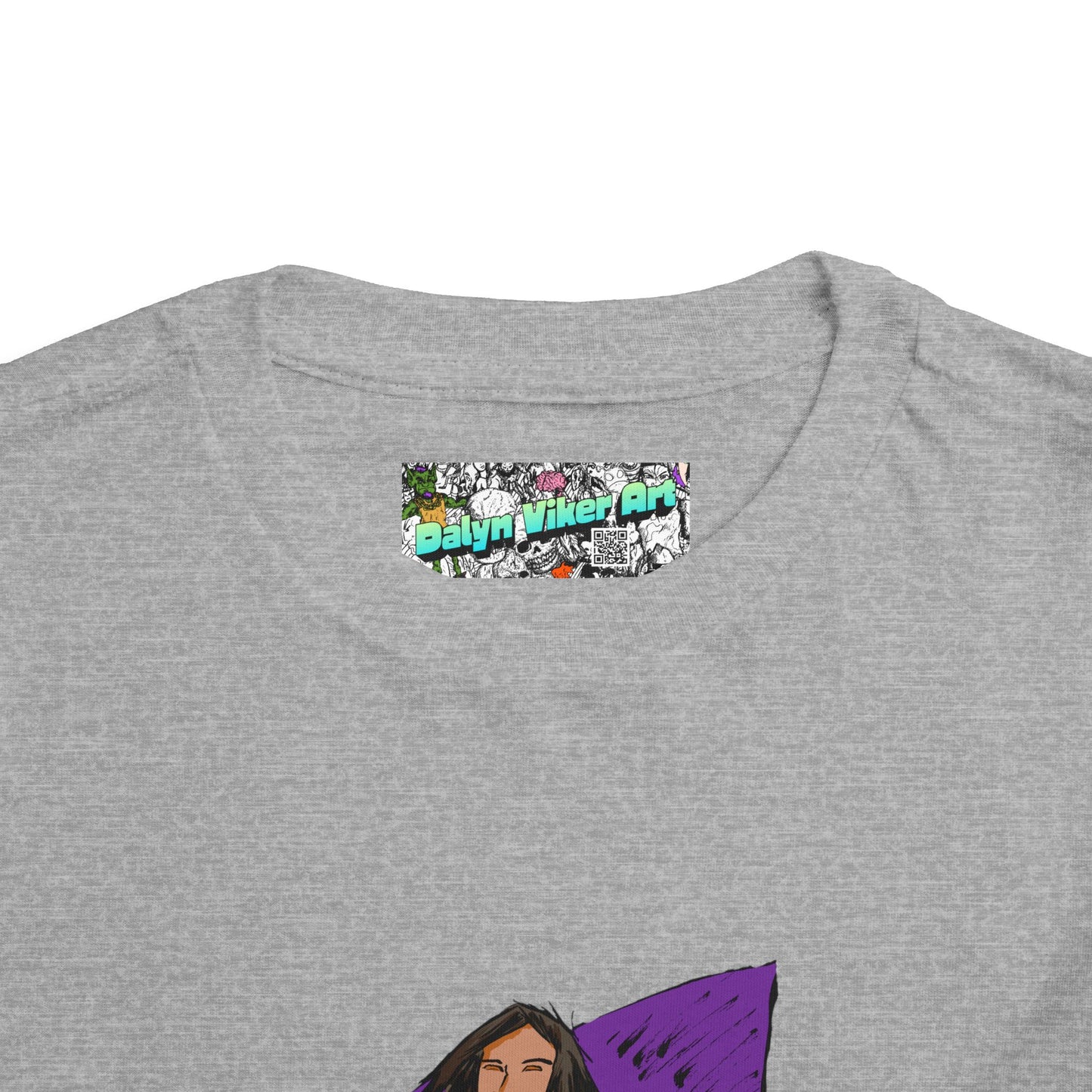 Toddler Tee — Rock Star Guitarist Graphic Kids Shirt