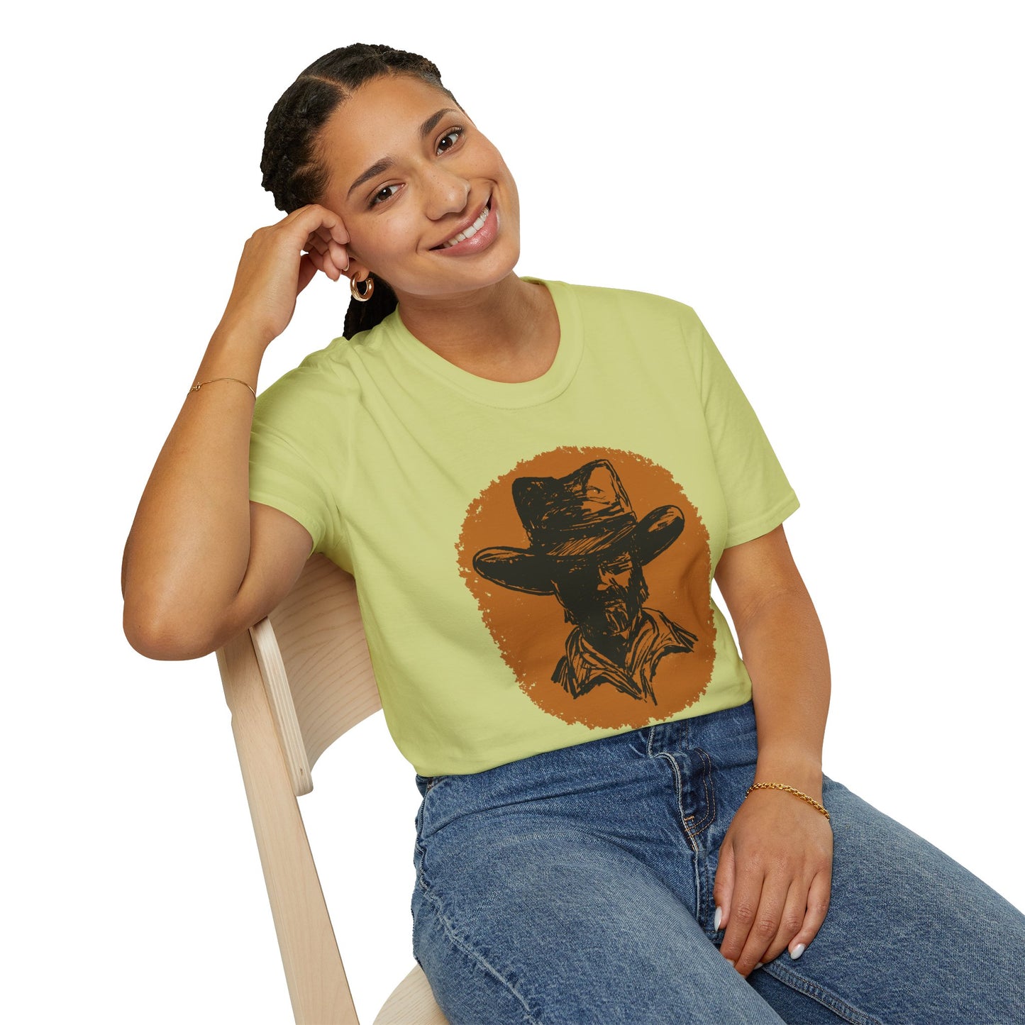 Southwest Cowboy Unisex T-Shirt - Western Rancher Design