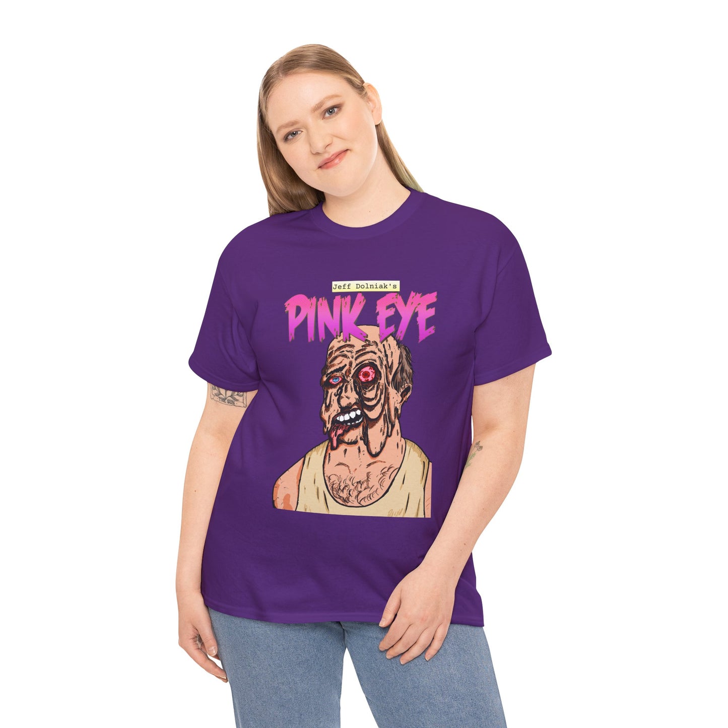 Pink Eye - Body Horror Illustration T-Shirt